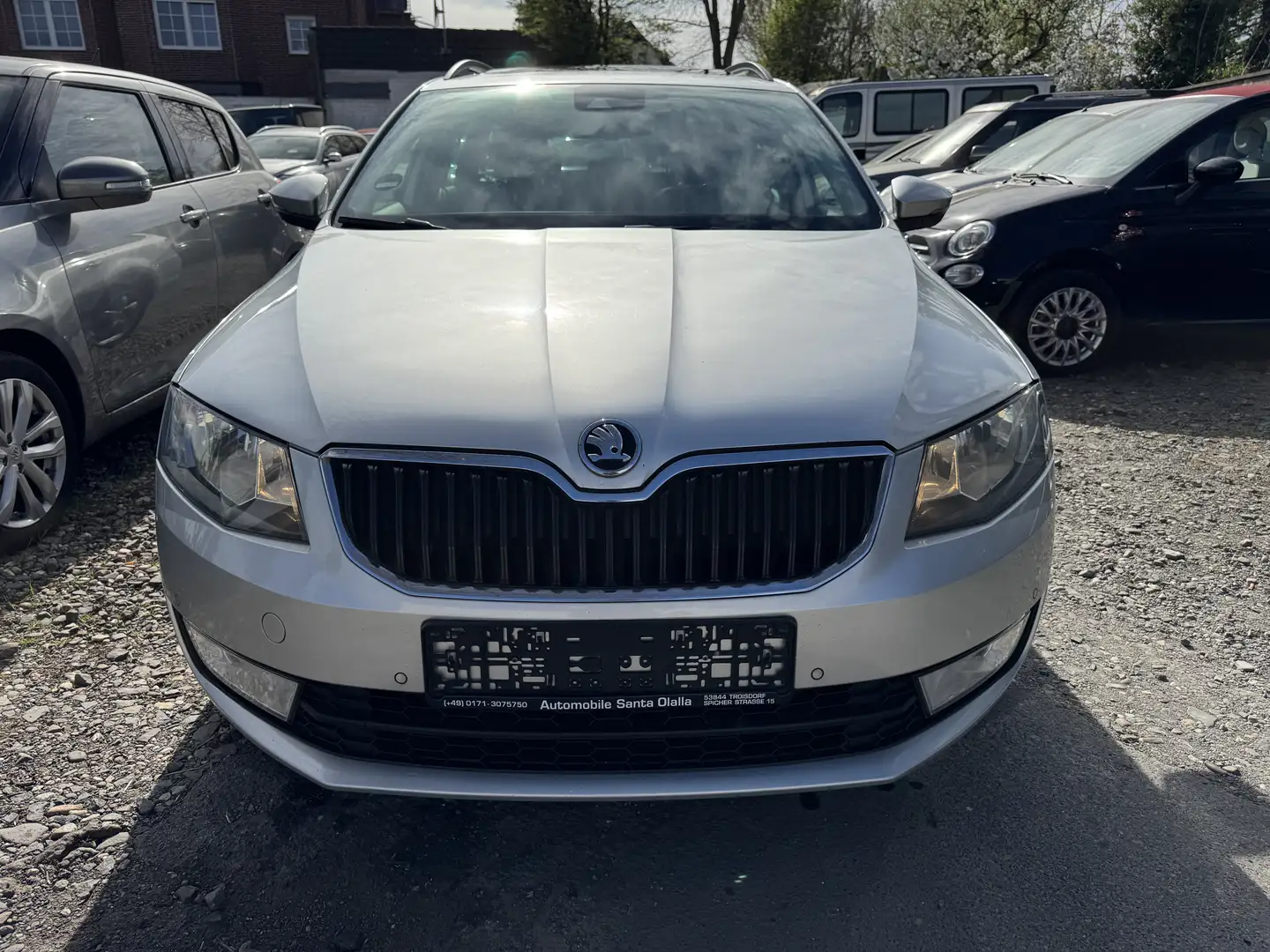 Skoda Octavia Elegance Navi Panoramadach Tüv Neu Leder Сірий - 2