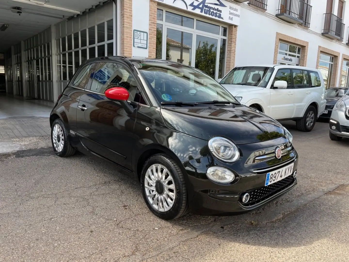 Fiat 500 1.2 GLP Lounge Negro - 1