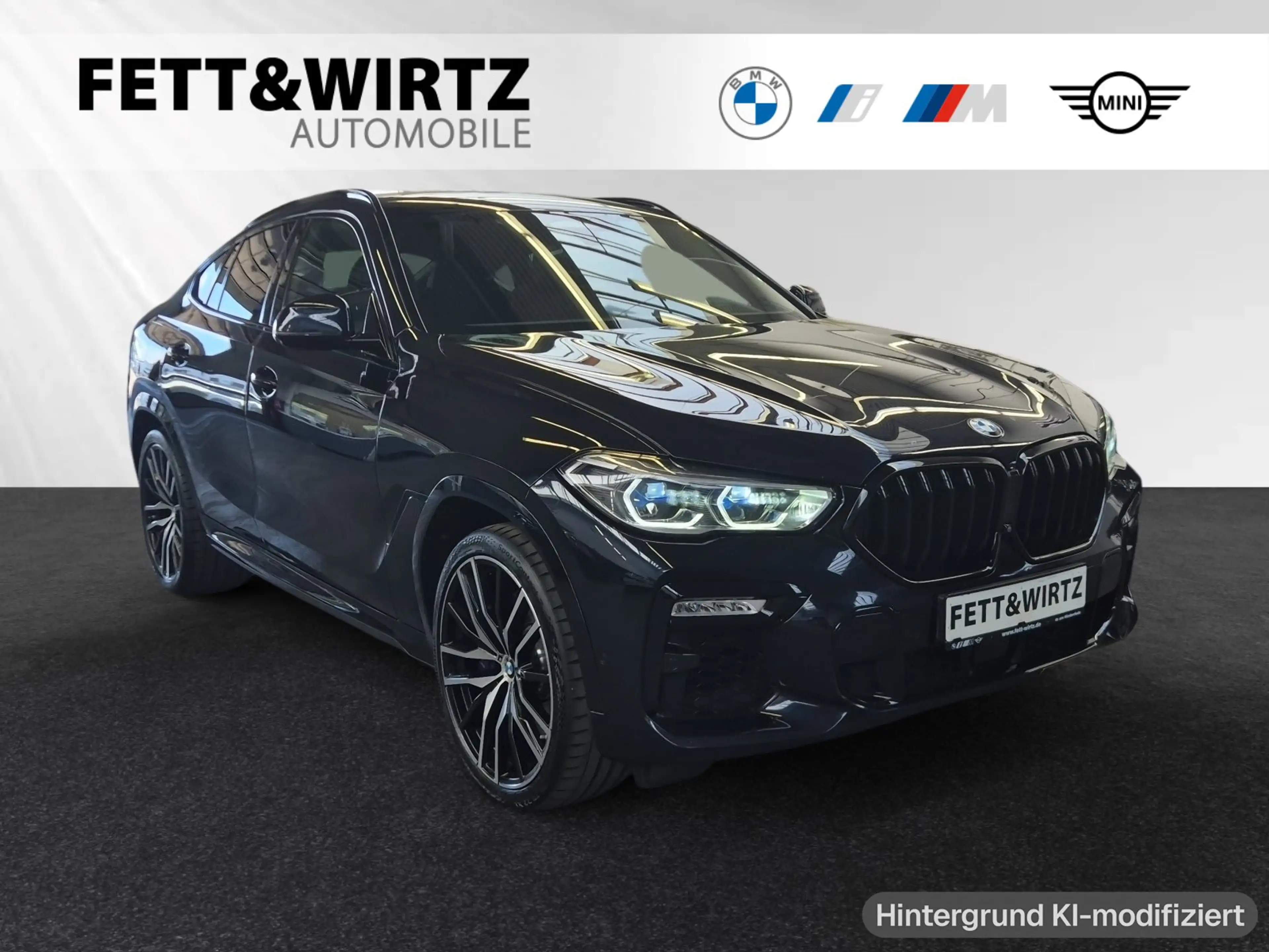 BMW X6 M50i 22"LM|Laser|AHK|Head-Up|Massage|Panorama