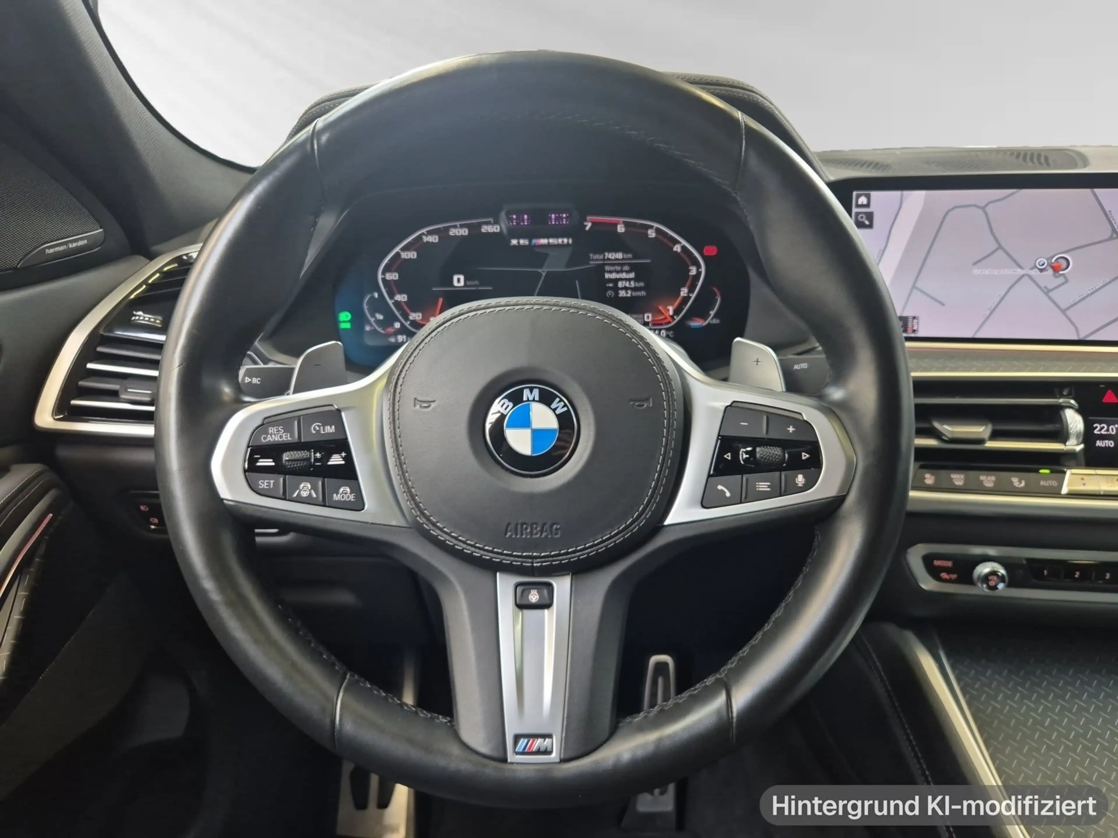 BMW X6 M50i 22"LM|Laser|AHK|Head-Up|Massage|Panorama — photo 11