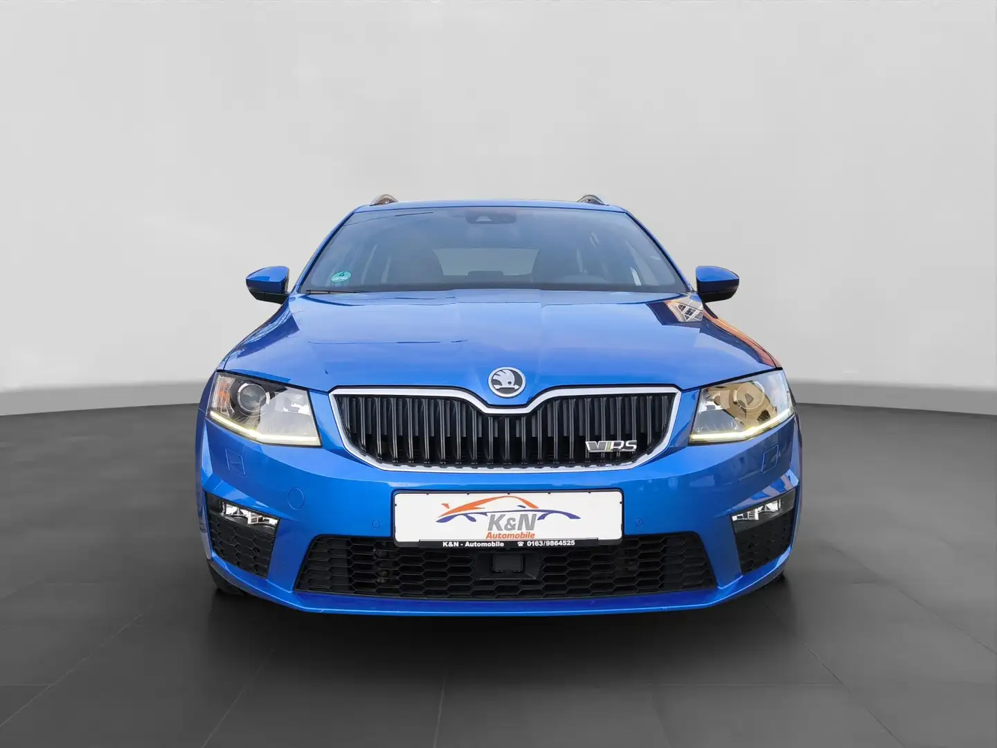 Skoda Octavia RS *Xenon*ACC*Keyless*Navi*SHZ*PDC*1.Hand*Garantie Blauw - 2