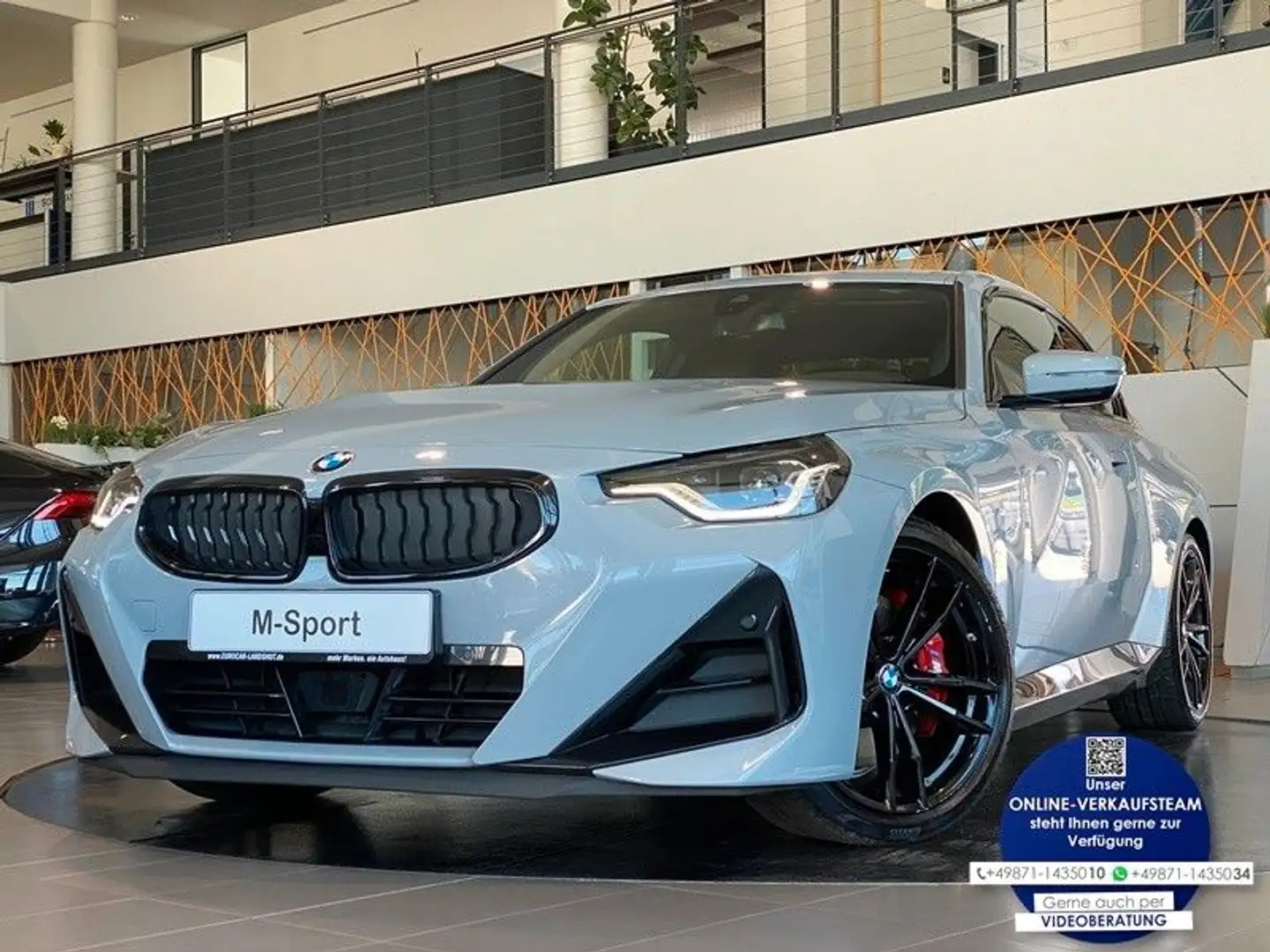 BMW 220 d Coupe M-Sport Pro Shadow CockpitProf. 19" Grau - 1