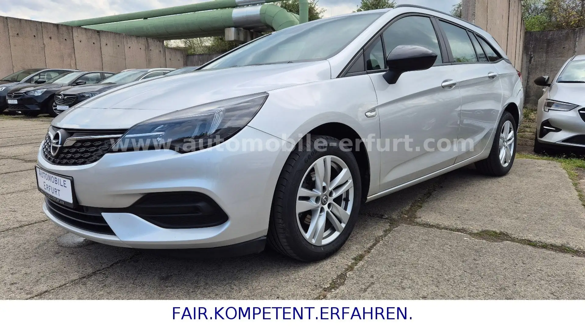 Opel Astra 8xAstra K Sports Tourer Edition*1.HAND*NAVI*ALU* Argent - 1