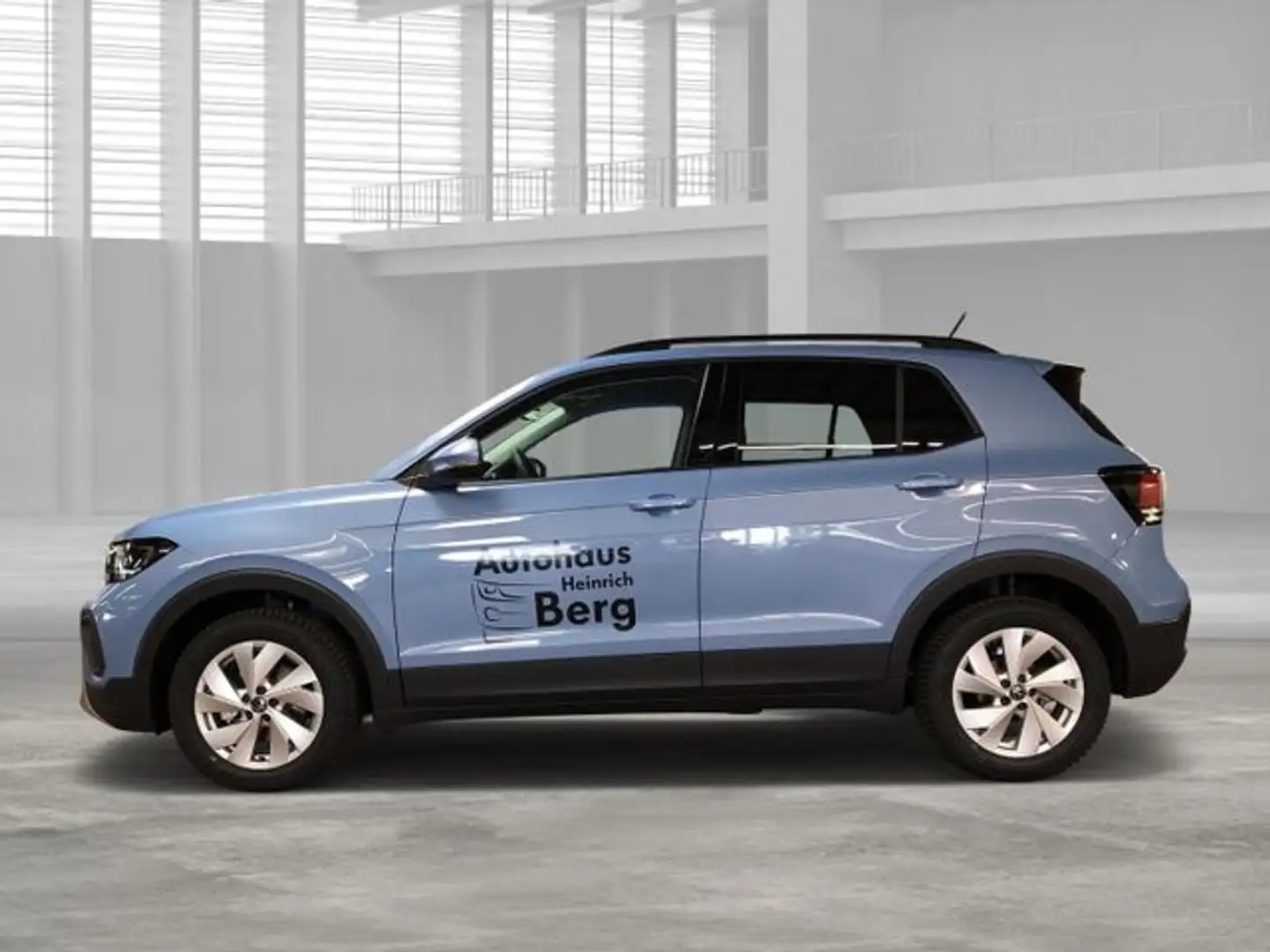 Volkswagen T-Cross Life 1.0 TSI OPF LED ACC Apple CarPlay Digitales C Blauw - 2