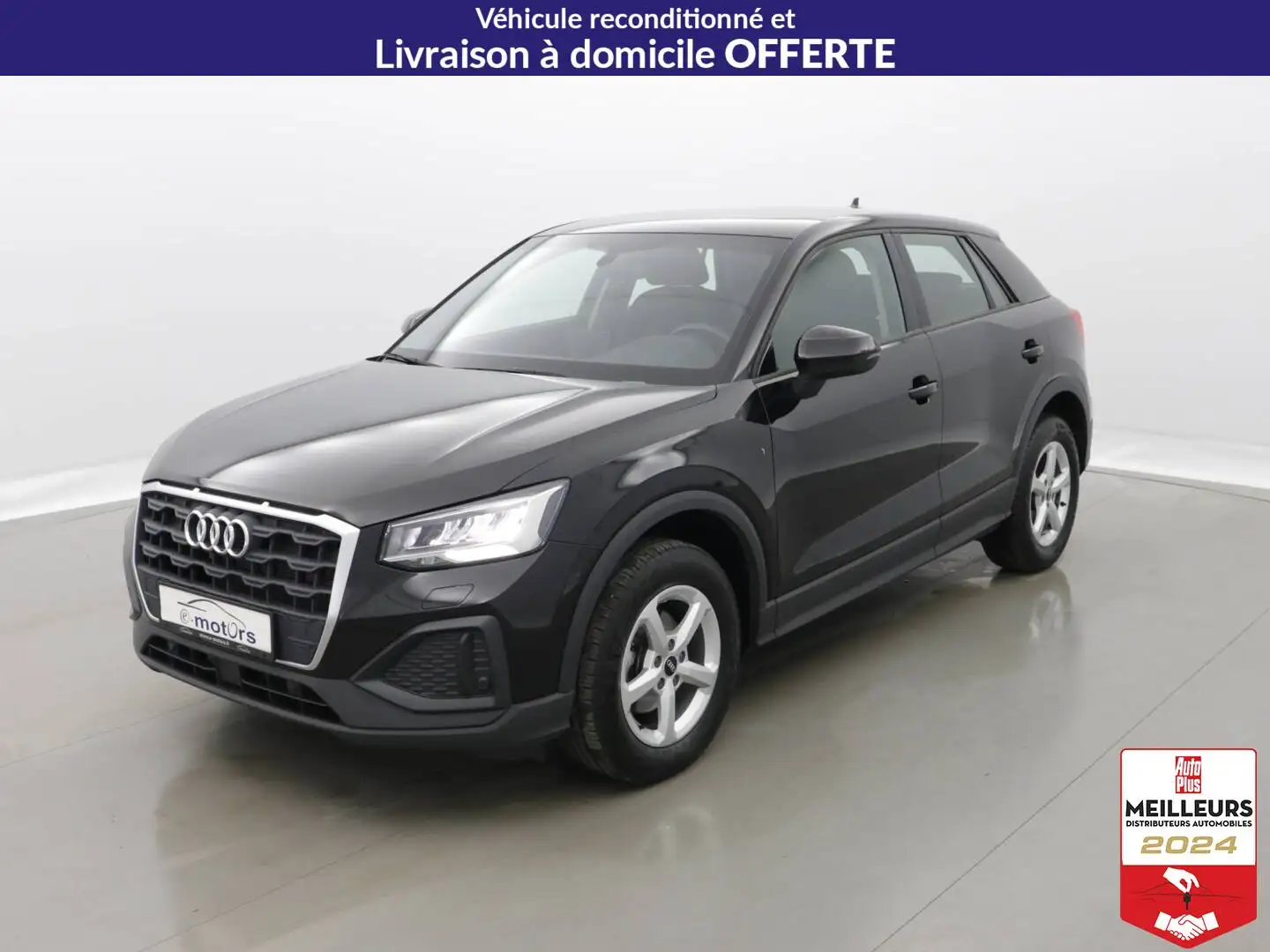 Audi Q2 30 TFSI 110 +GPS Noir - 1