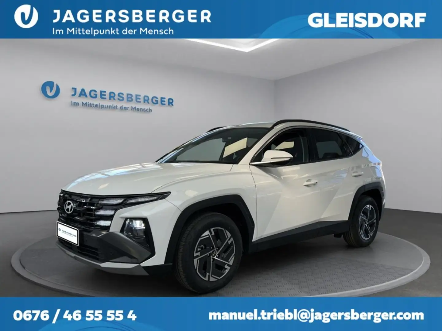 Hyundai TUCSON Jubile 1,6 T-GDi 2WD 48V *prompt verfügbar* Weiß - 1