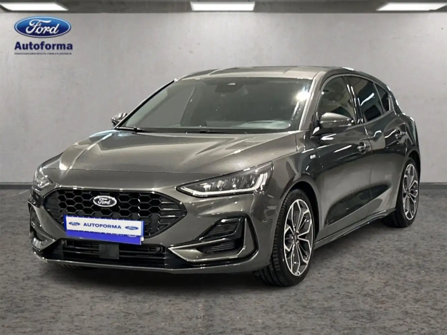 Ford Focus 1.0 Ecoboost ST-Line X 125 Grau - 1