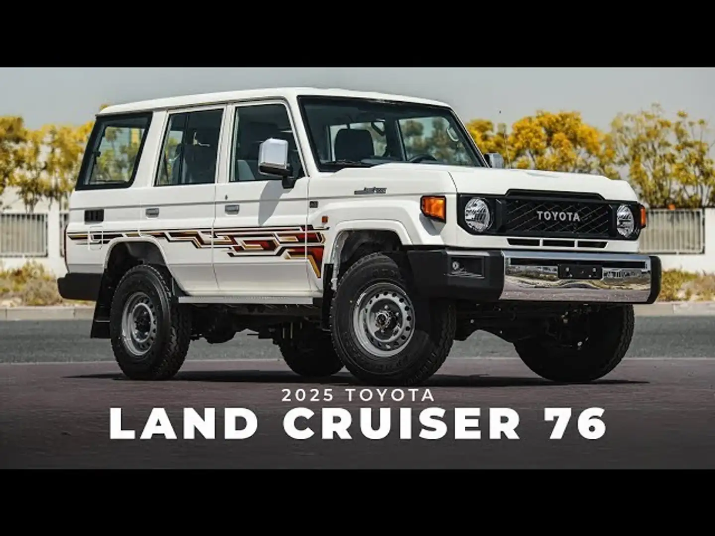 Toyota HDJ Land Cruiser 76 Weiß - 2