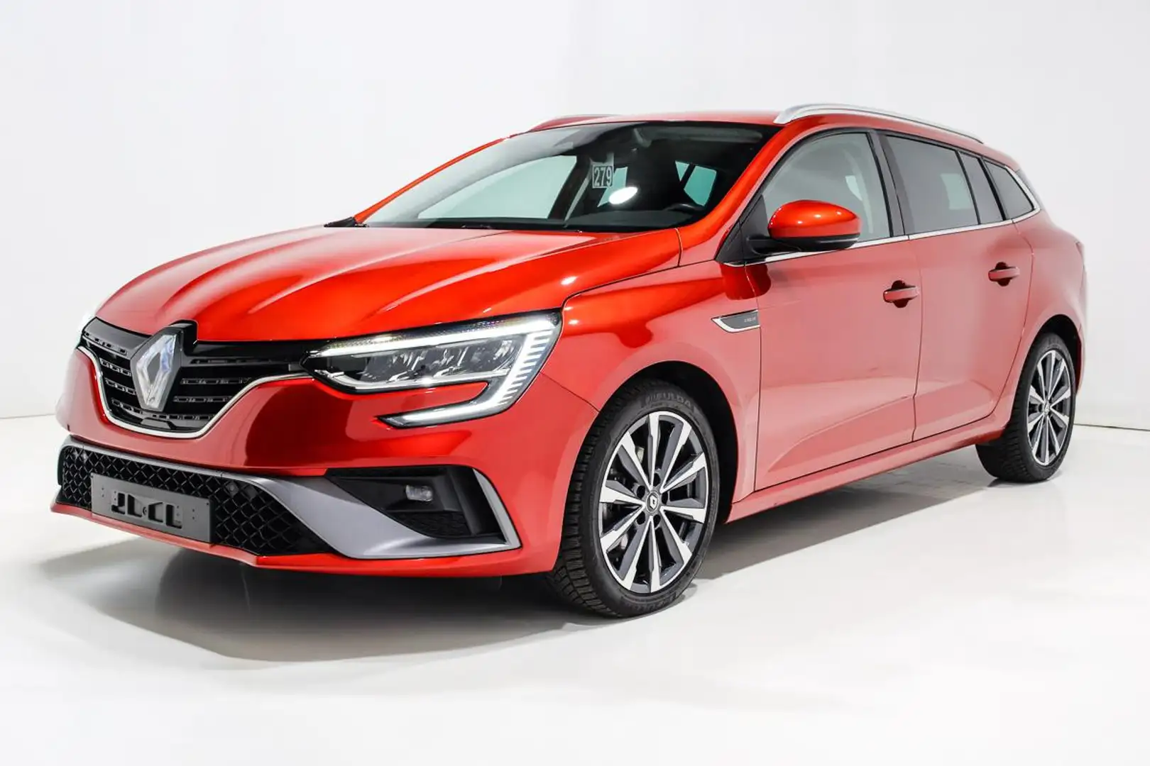 Renault Megane ESTATE - 1.5 DCI  115 - EDC - RS LINE JA17 - CA... Rouge - 2