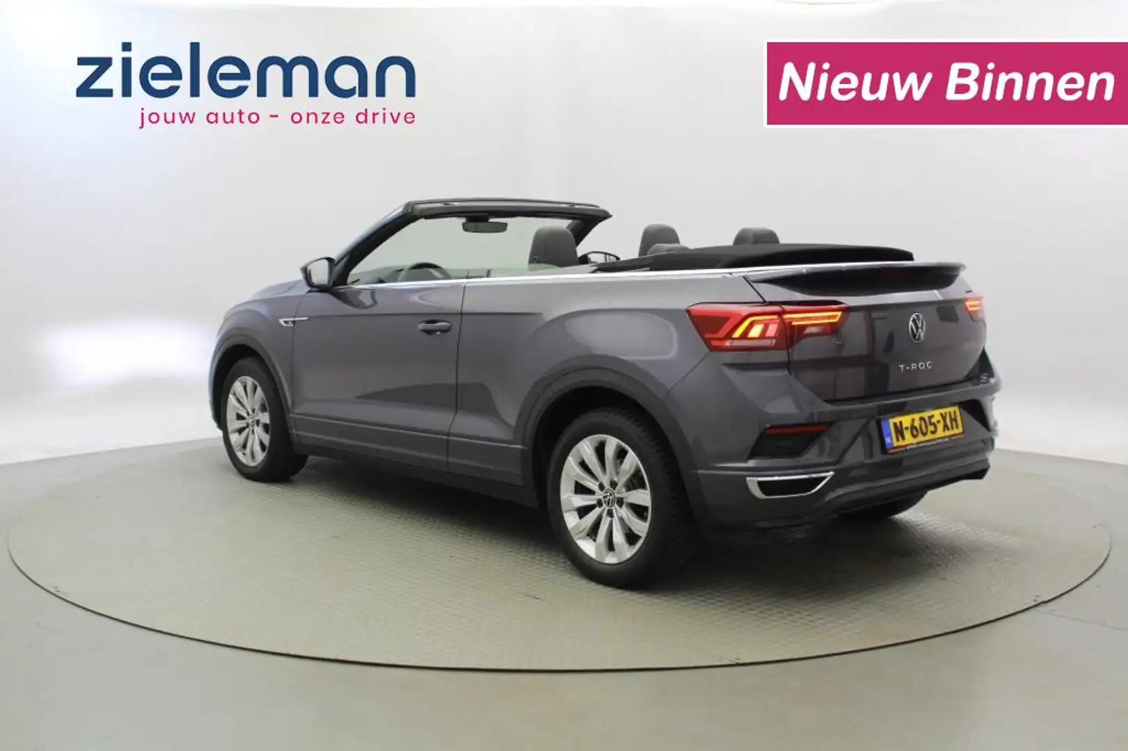 Volkswagen T-Roc Cabrio 1.5 TSI R-Line Automaat - Carplay, Cruise, Gris - 2
