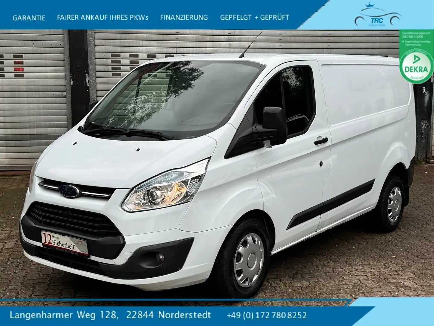 Ford Transit Custom Kasten 310 L1 Trend Weiß - 1