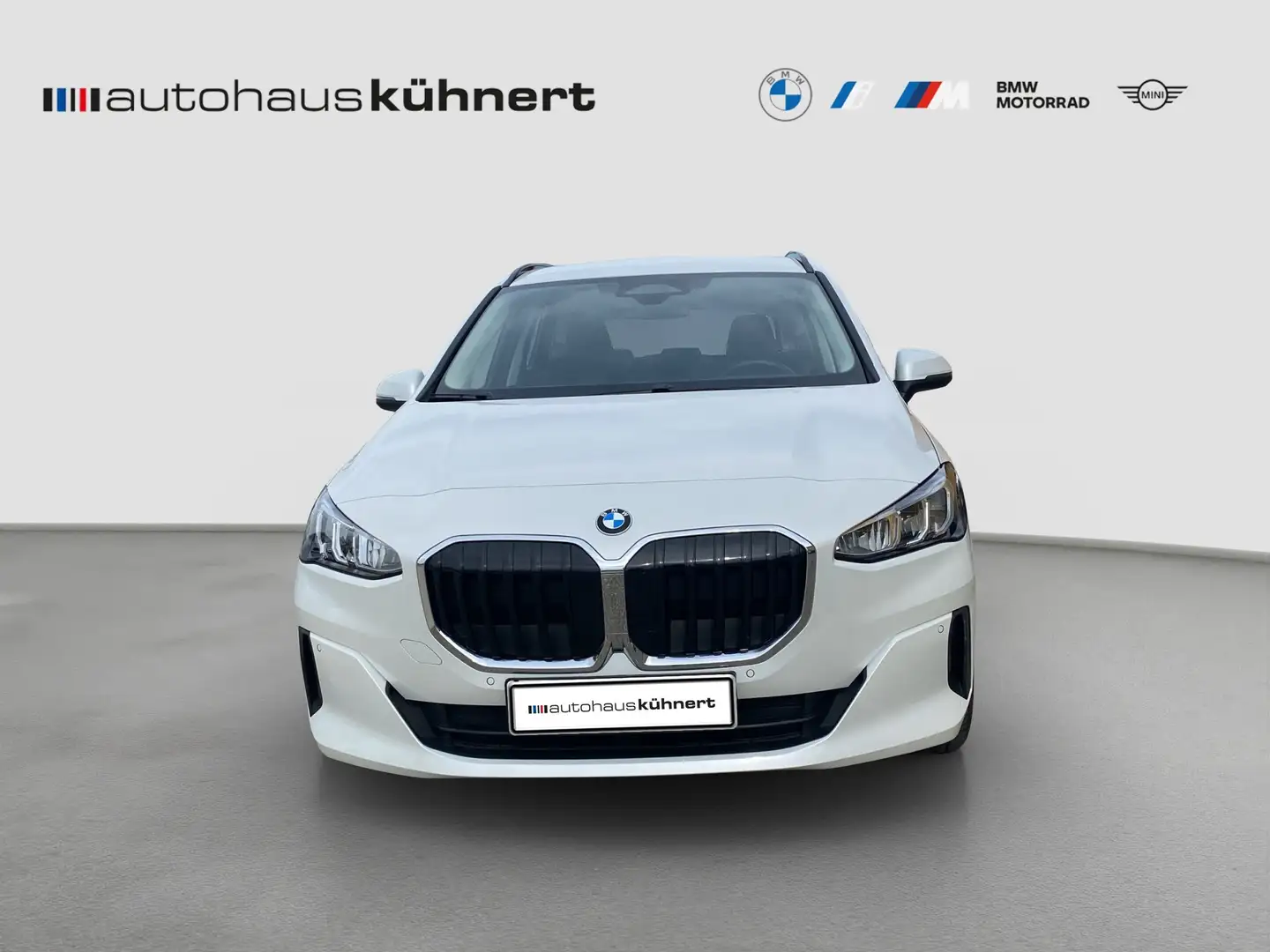 BMW 220 i Active Tourer SpurAss Navi ParkAss RFK AUT Blanc - 2