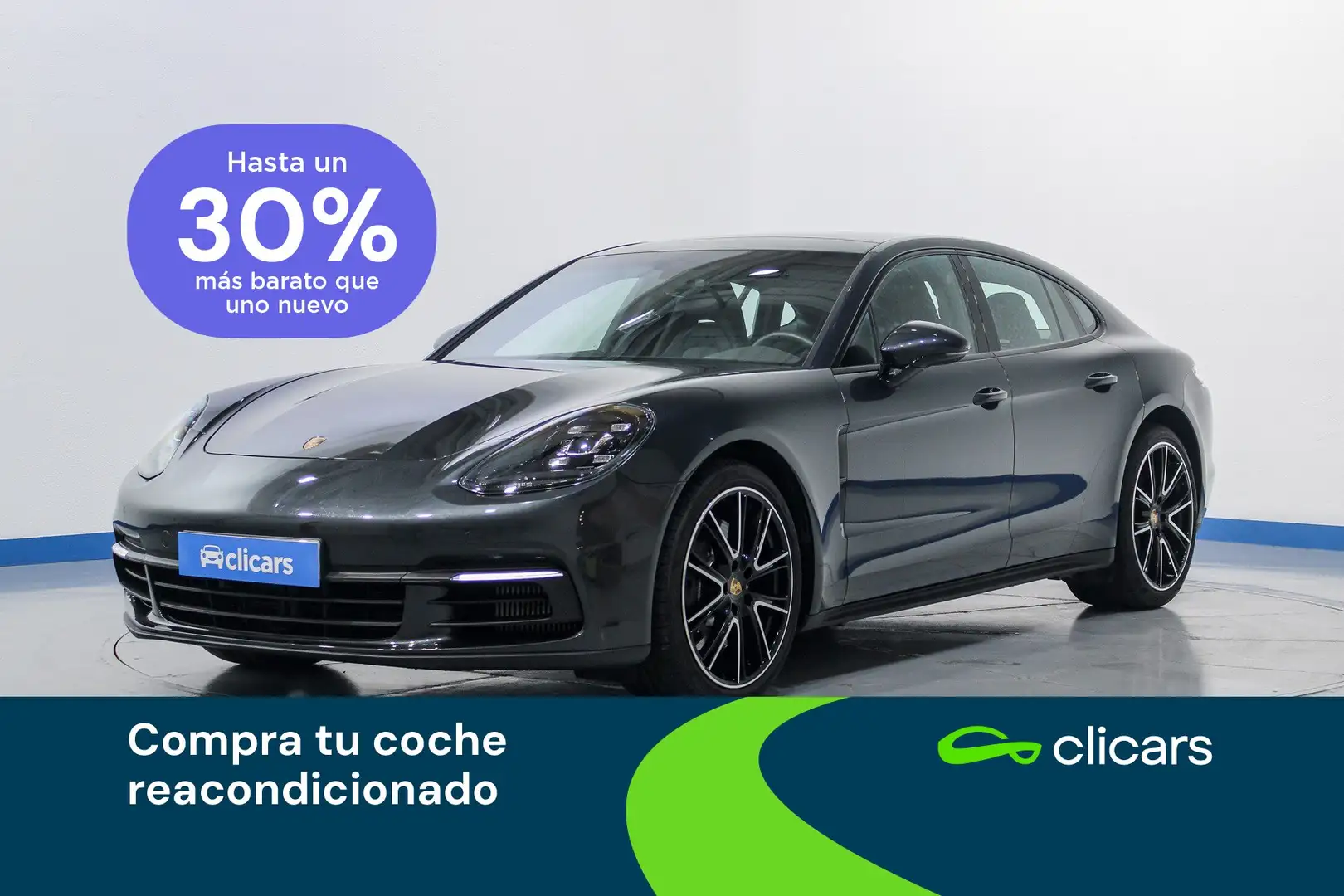 Porsche Panamera 4 Aut. Gris - 1