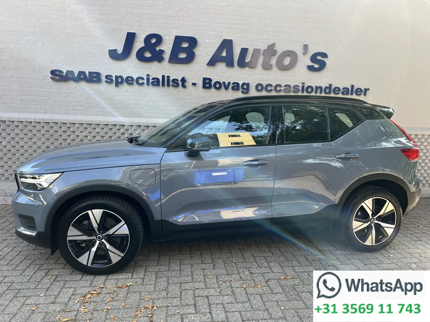 Volvo XC40 1.5 T5 Recharge R-Design Navigatie Carplay Gris - 1