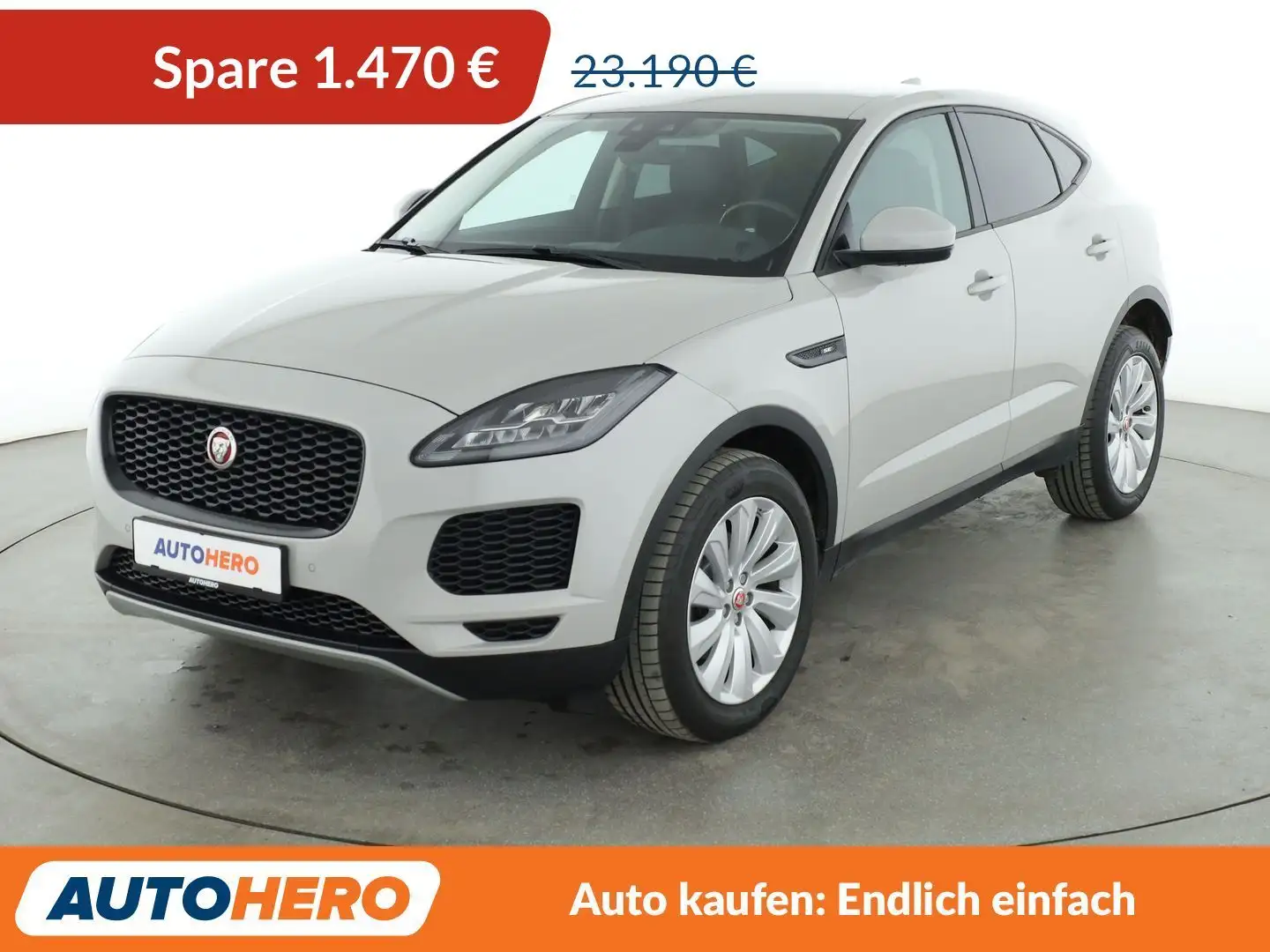 Jaguar E-Pace D150 SE AWD Aut.*NAVI*CAM*LED*PDC*SHZ*TEMPO*KLIMA* Grau - 1