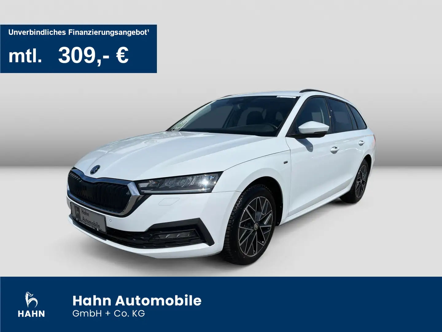 Skoda Octavia Combi Clever 1.5TSI DSG LED Kamera SHZ Weiß - 1