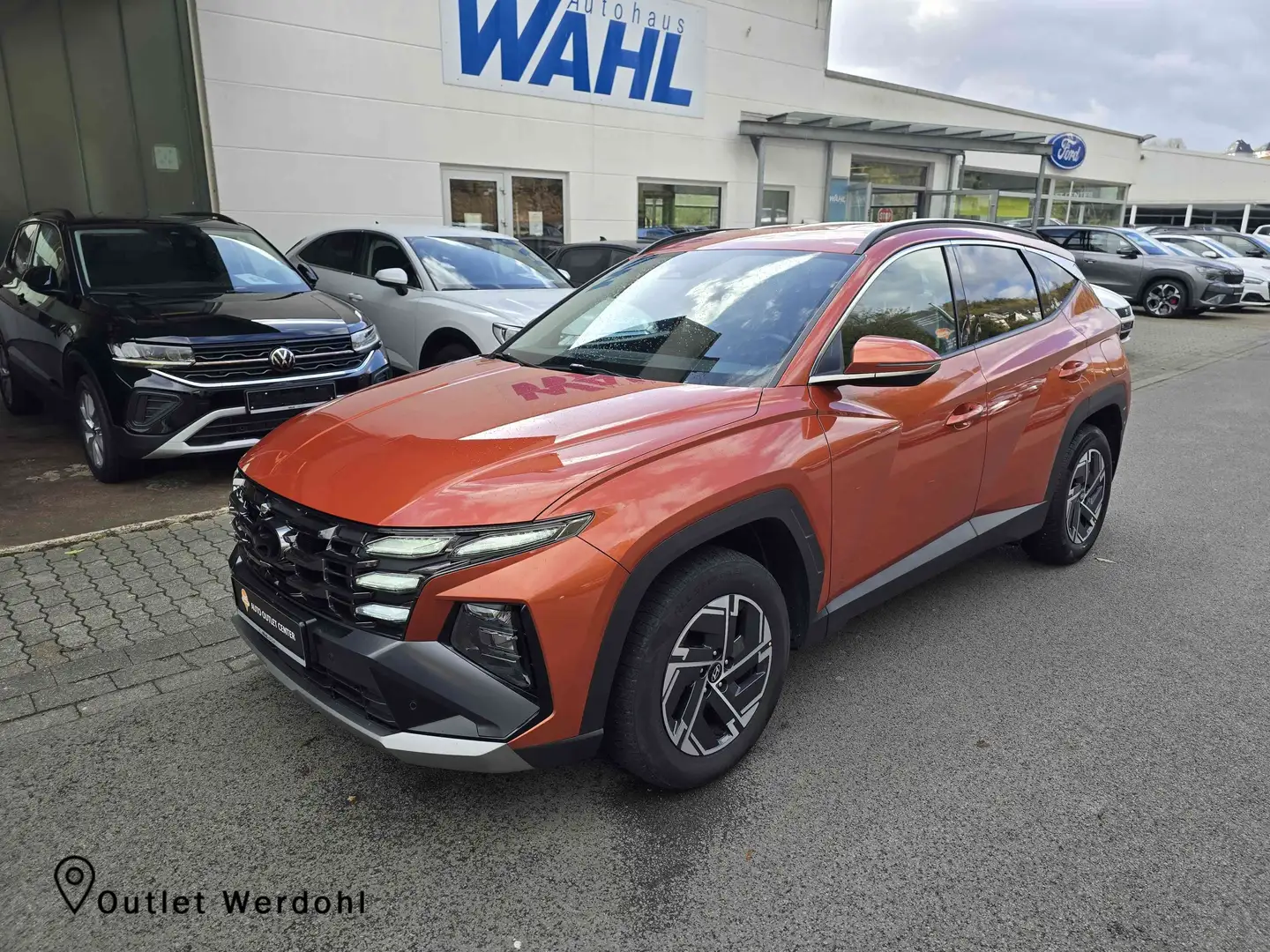 Hyundai TUCSON 1.6 T-GDI 160 M-HYBRID Style 2WD*KAMERA*NAVI*LED* Orange - 1