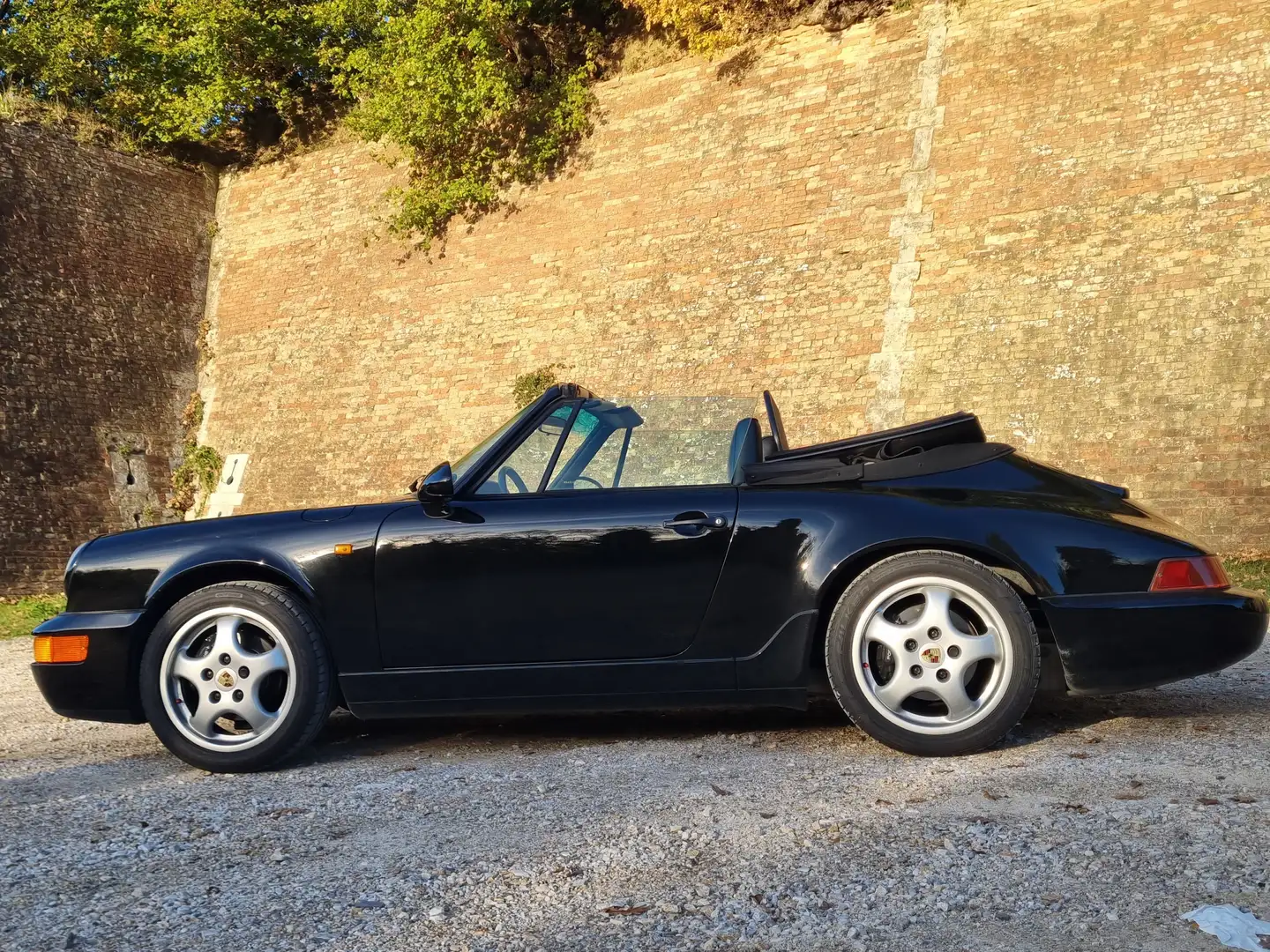 Porsche 964 911 Cabrio 3.6 Carrera 4 Nero - 1