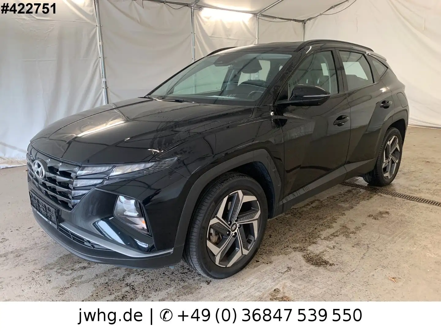 Hyundai TUCSON Hybrid 4WD NAVI/LED/19"/KAMERA/DAB Noir - 1