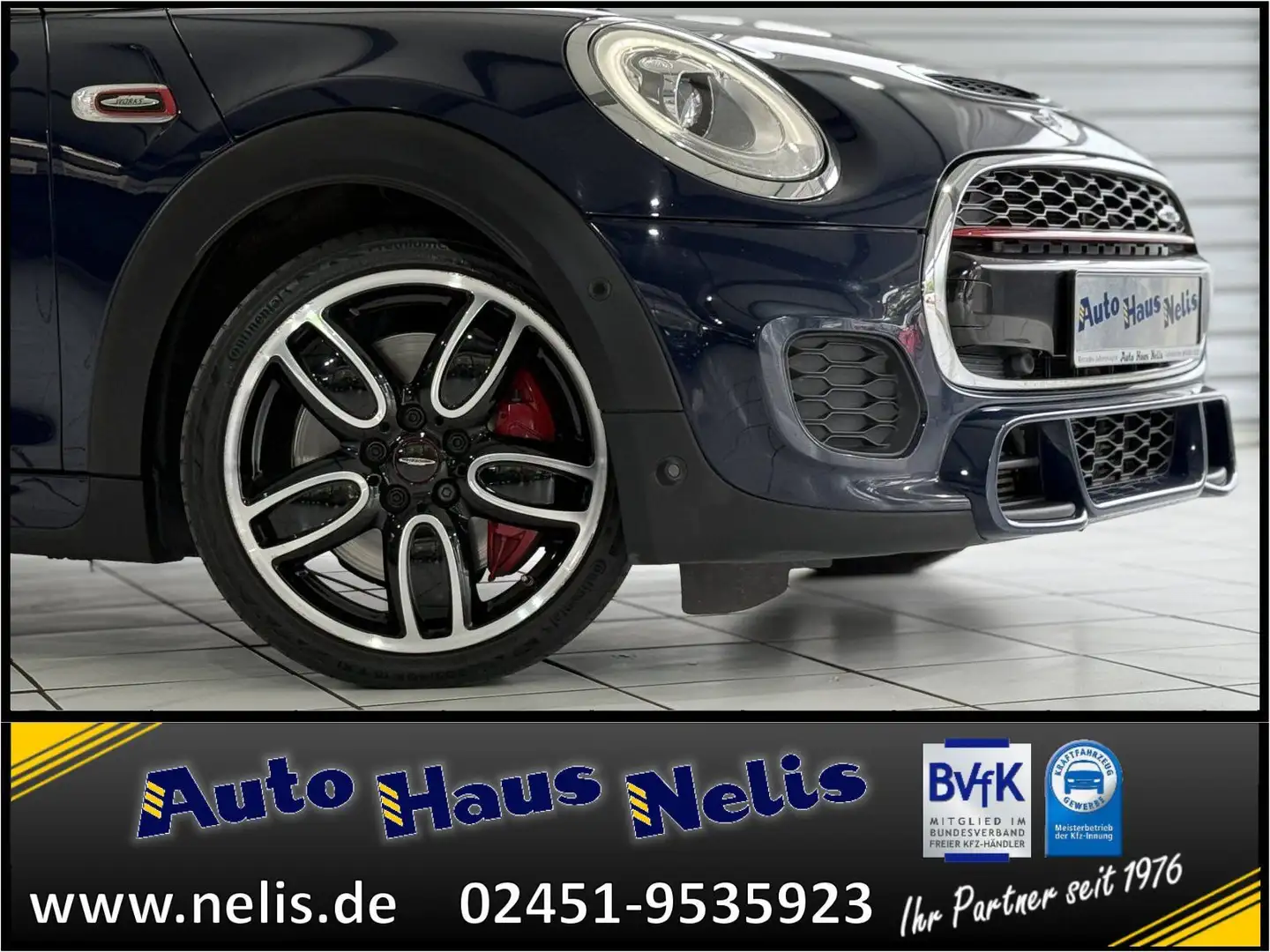 MINI John Cooper Works Cabrio Autom. LED HuD RFKam LE Azul - 2