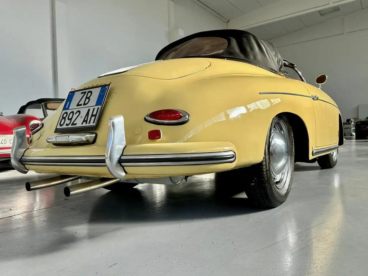 Porsche 356 SPEEDSTER 1600 60 CV - MATCHING NUMBERS, foto 4