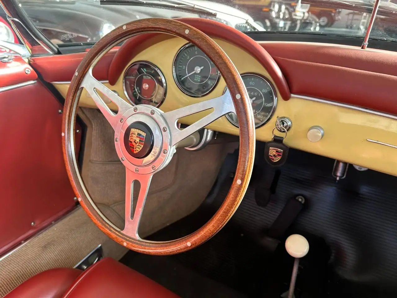 Porsche 356 SPEEDSTER 1600 60 CV - MATCHING NUMBERS, foto 11