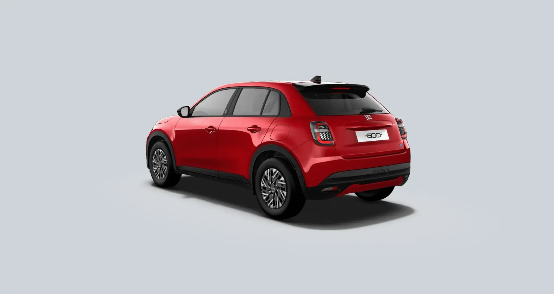 Fiat 600e RED 54 kWh | Te Bestellen | Tot 8 Jaar Fabrieksgar Rood - 2