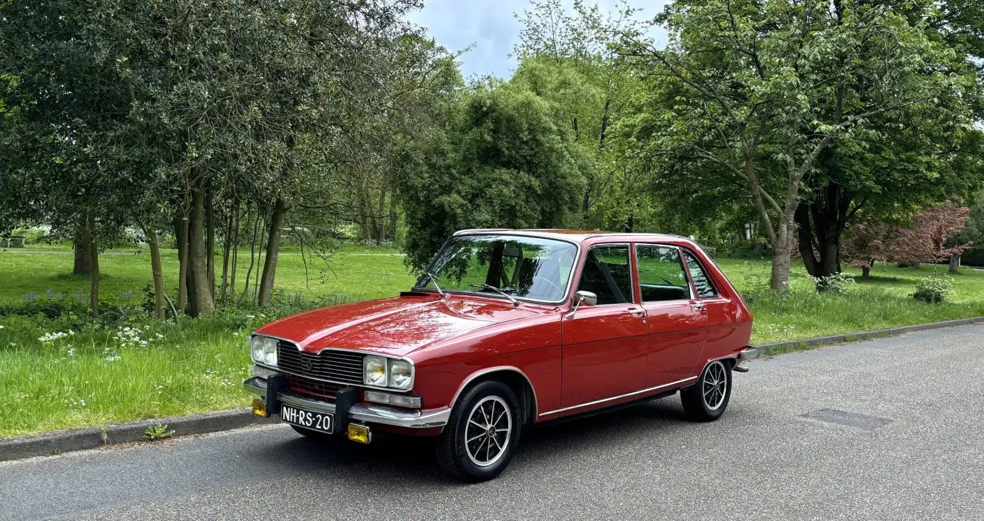 Renault 16 R 16 TX 28 jaar van 1 eigenaar. Rouge - 1