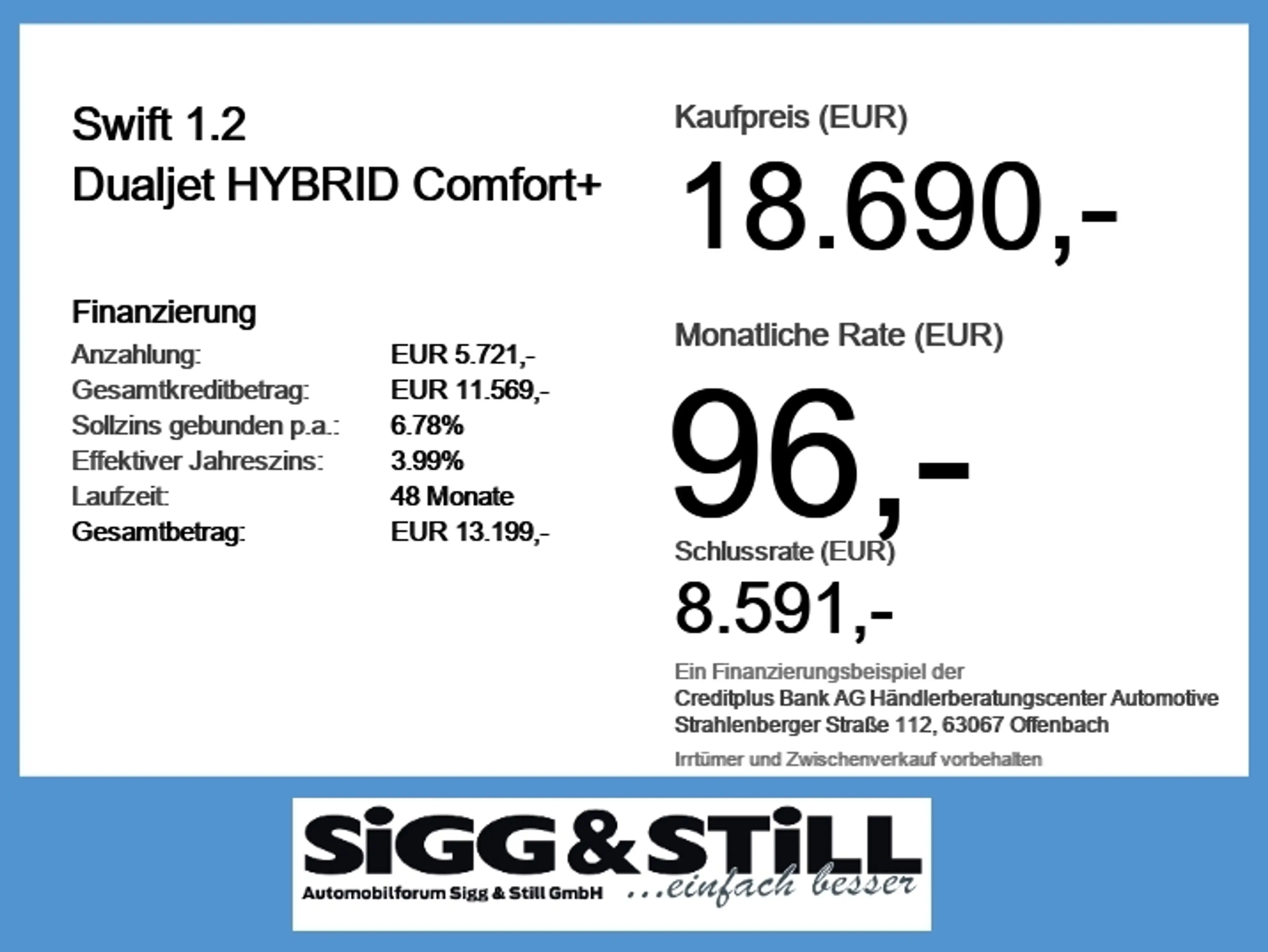 Suzuki Swift 1.2 Dualjet HYBRID Comfort+ LED*ACC*NAV*SHZ*CAM — photo 6