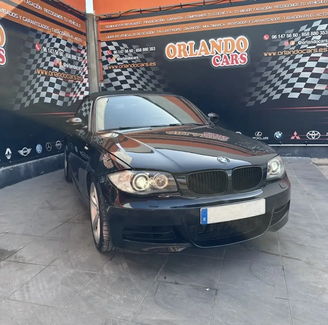 BMW 135 135i Cabrio Negro - 2