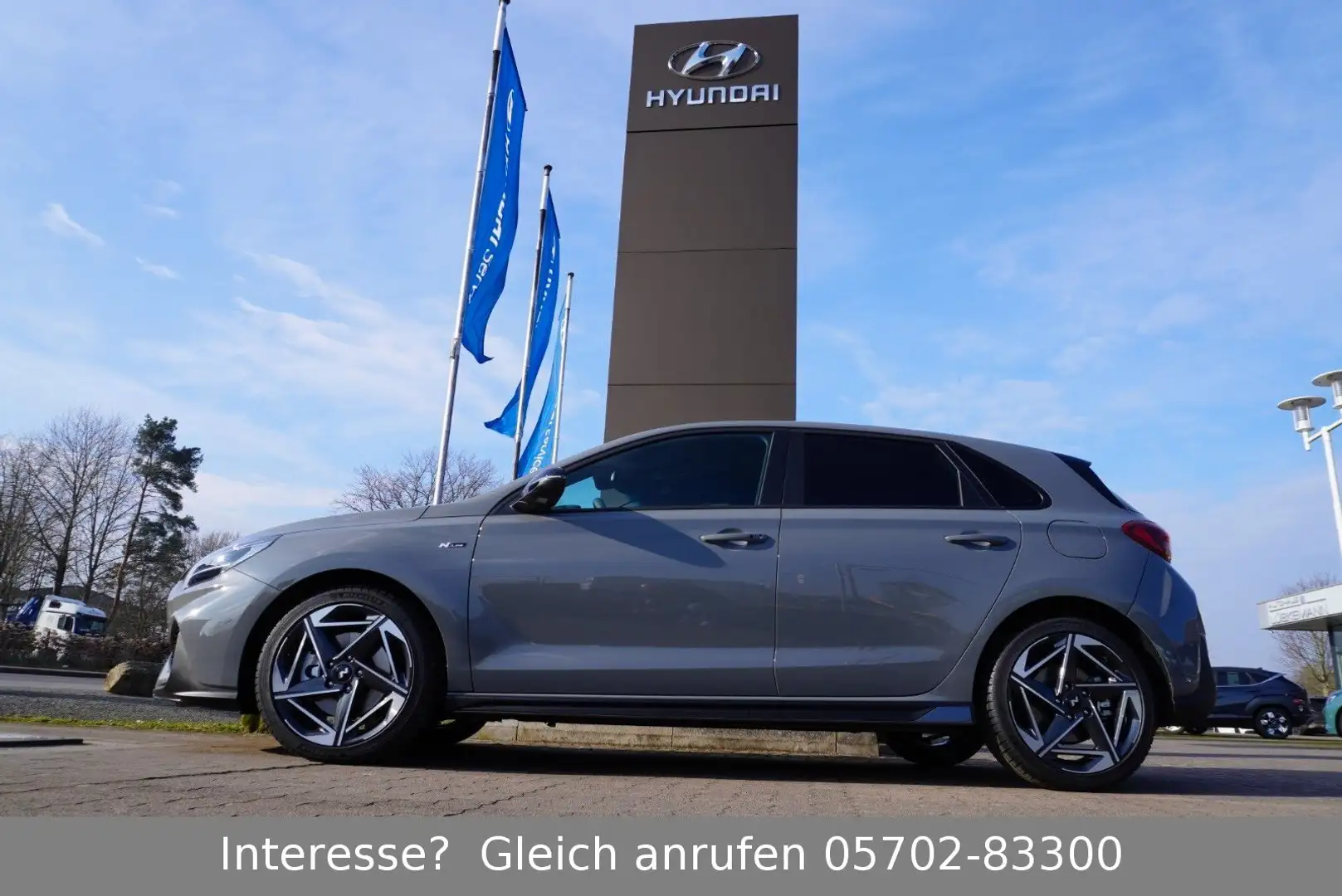 Hyundai i30 1.5 T-GDI 48V-MH N Line DCT *SITZ-PAKET & 18 Gris - 2