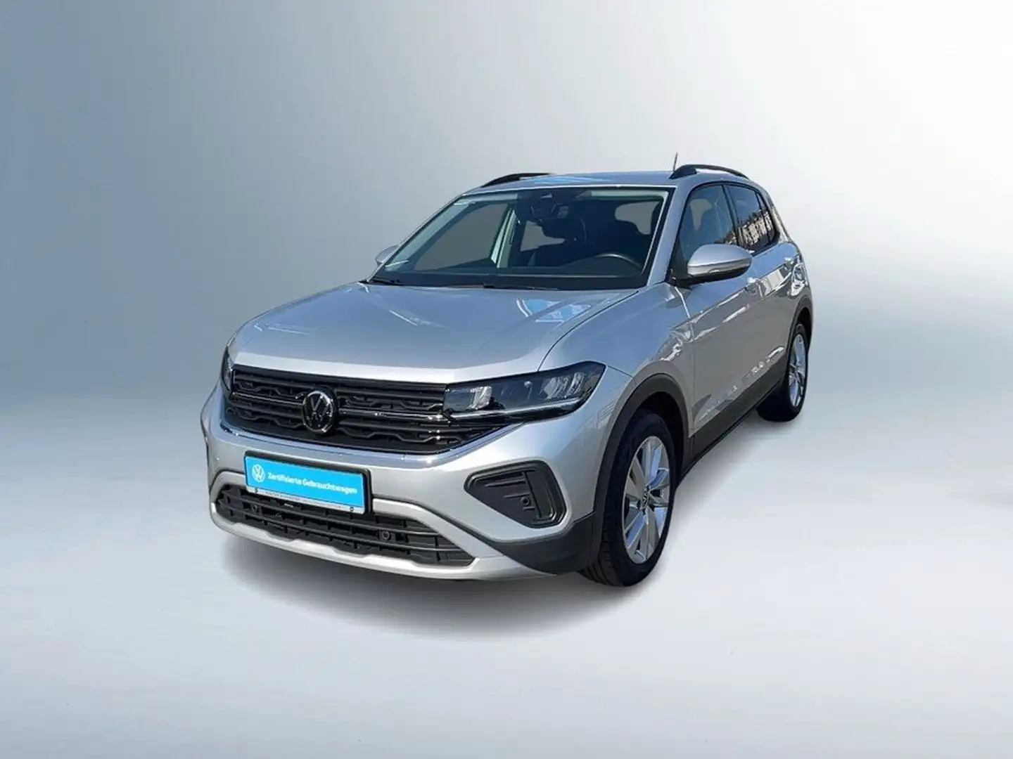 Volkswagen T-Cross 1.0 TSI Life LED App-Connect Srebrny - 2