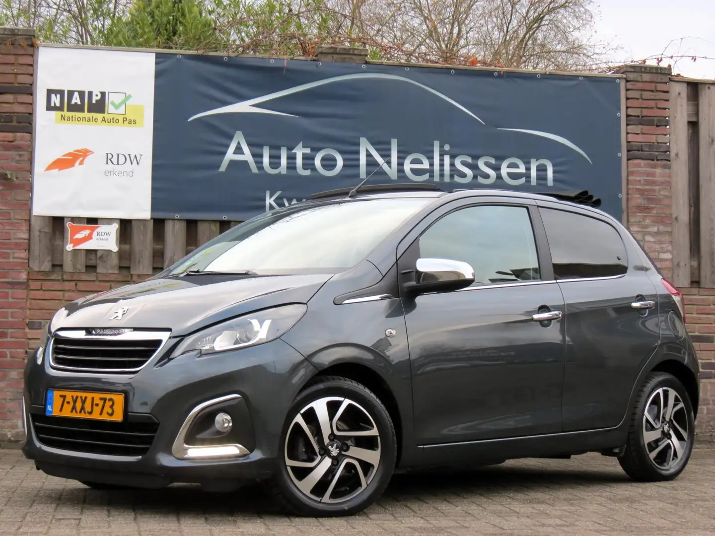 Peugeot 108 1.0 e-VTi Allure TOP! CABRIO | GROOT SCHERM | AIRC Grijs - 1