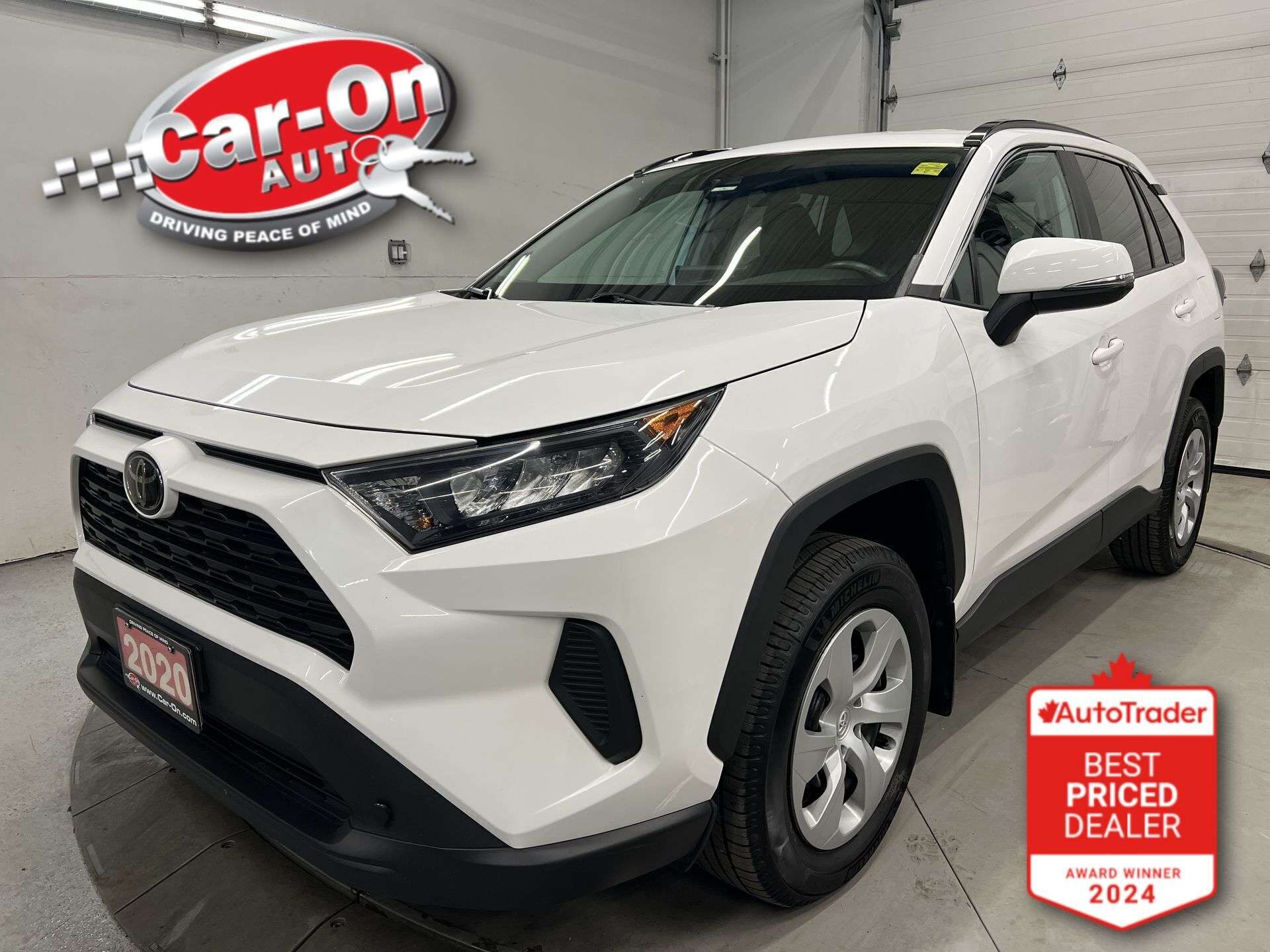 White 2020 Toyota RAV4 SUV / Crossover All-Wheel Drive Automatic