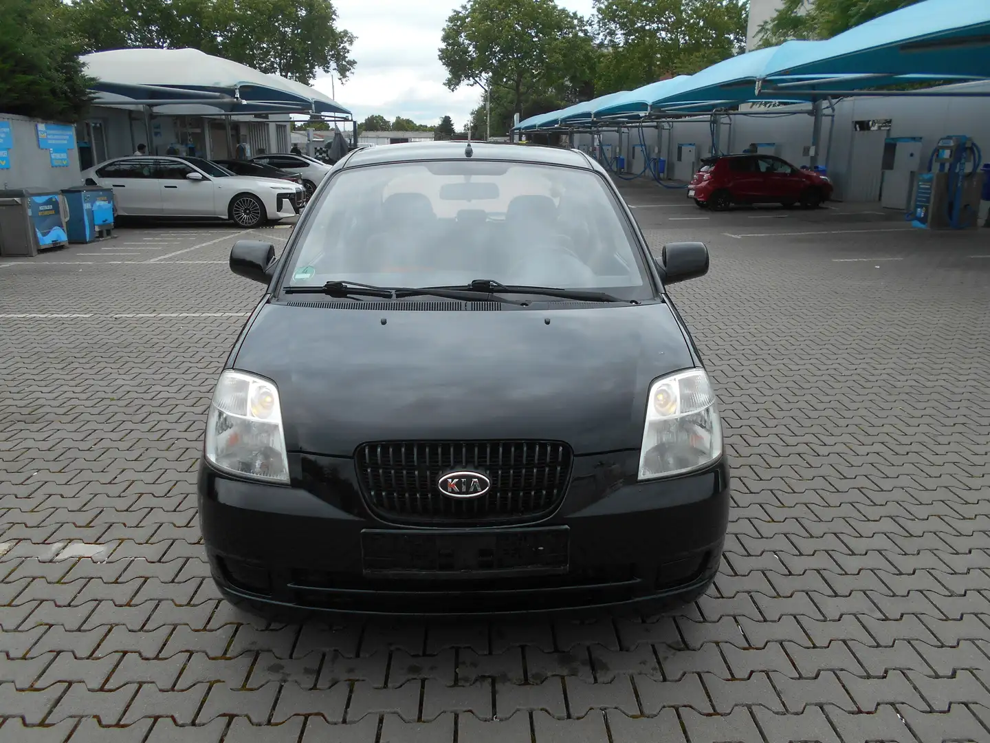 Kia Picanto 1.1 EX/KLIMA/EURO 4/HU/AU BIS 03/2027 Zwart - 1