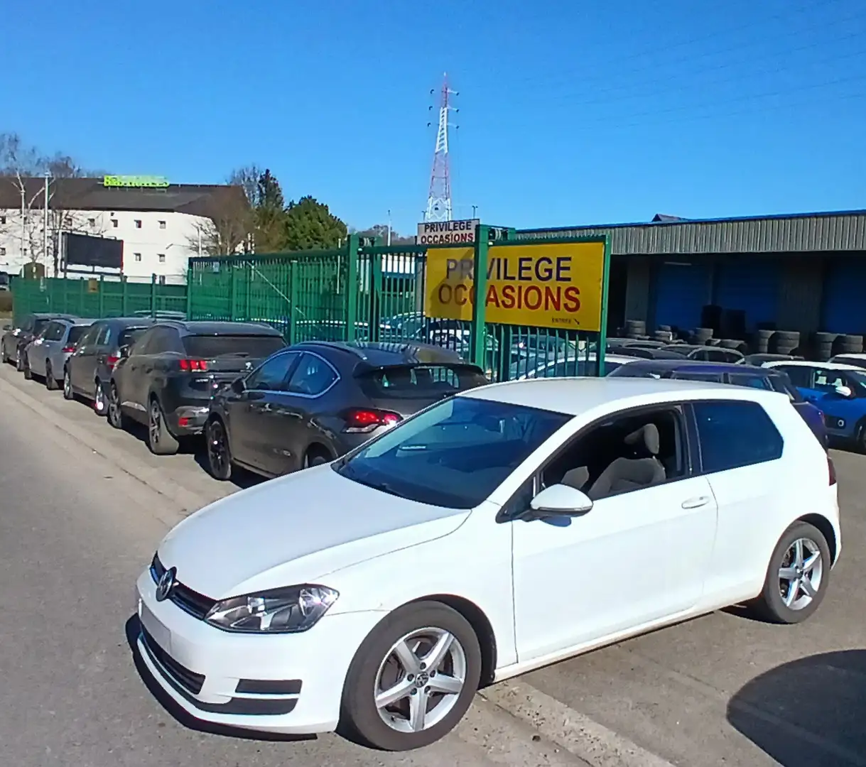 Volkswagen Golf VII 1.2 TSI 105 cv 6 vit Highline Airco J ALU Wit - 1
