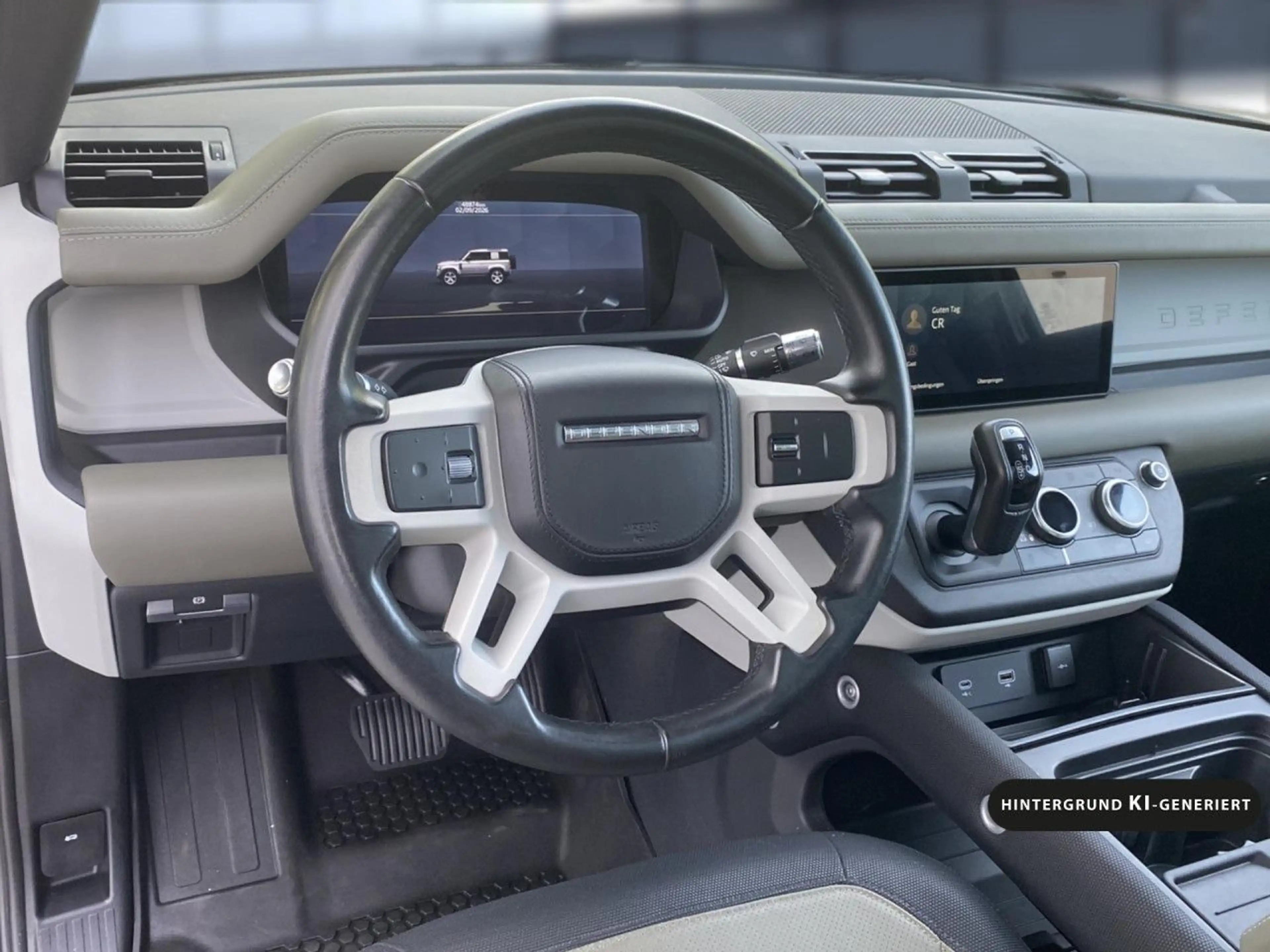 Land Rover Defender Navi LED Vollleder Klima Einparkhilfe — photo 14