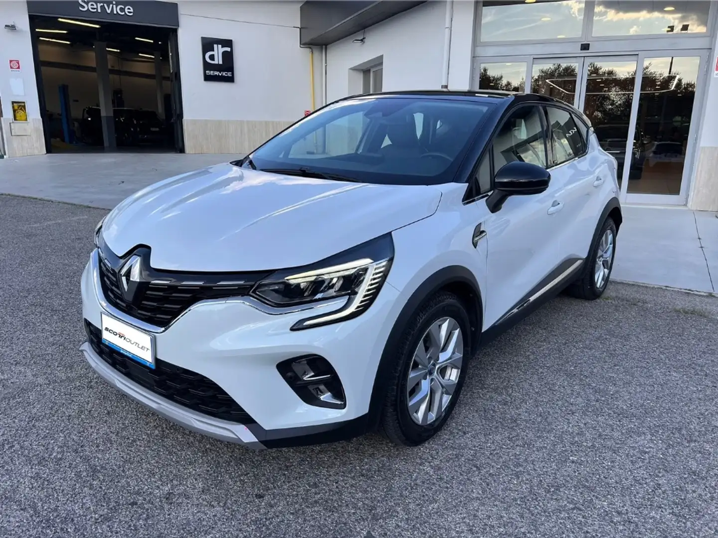 Renault Captur Plug-in Hybrid E-Tech 160 CV Intens Weiß - 1