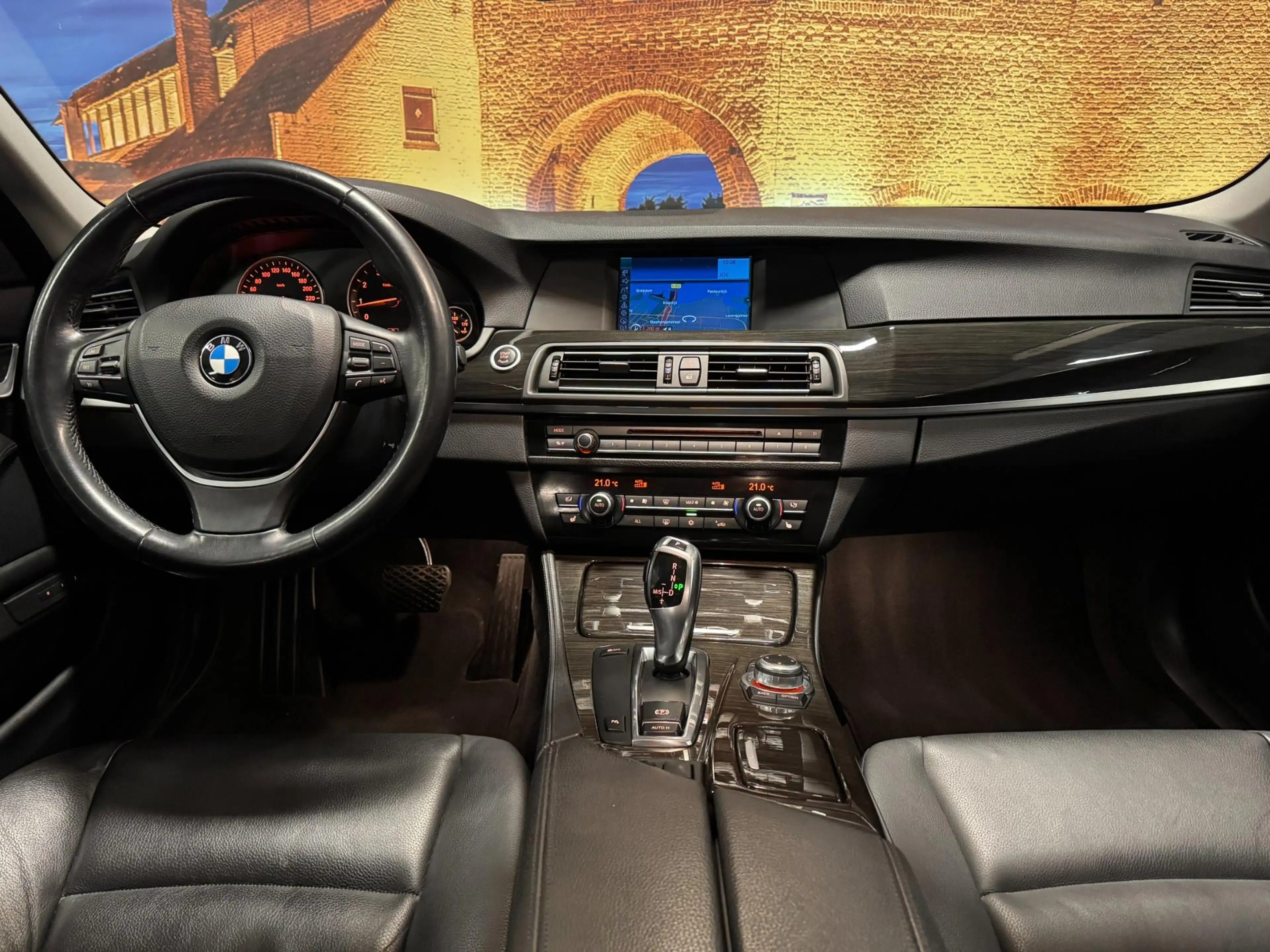 BMW 523 5-serie 523i High Exe Automaat Leer Xenon PDC Trek — photo 3