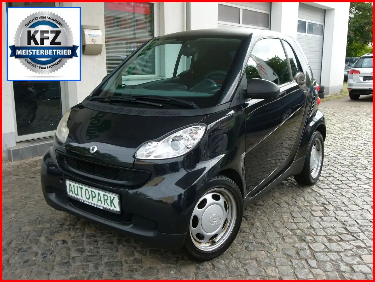 smart forTwo TÜV NEU Winterräder Schwarz - 1