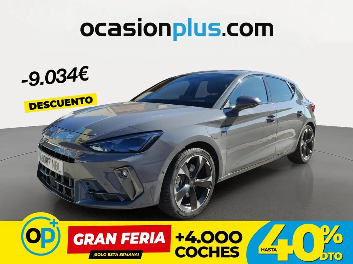 CUPRA Leon 1.5 TSI e-Hybrid 150kW DSG Gris - 1