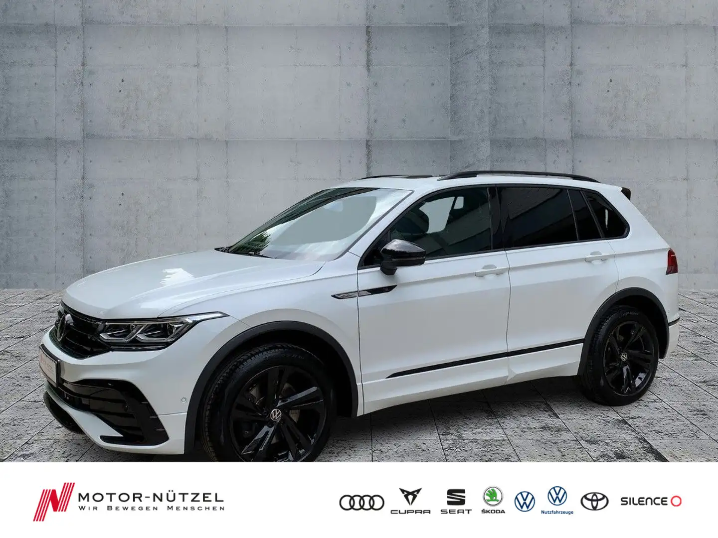 Volkswagen Tiguan 2.0TDI DSG 4M R-LINE MATRIX+NAVI+AHK+PANO Weiß - 1