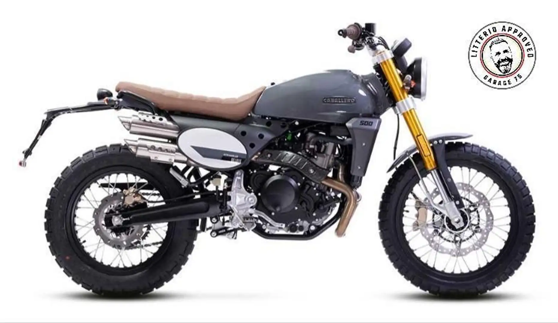 Fantic Caballero 500 Gri - 2