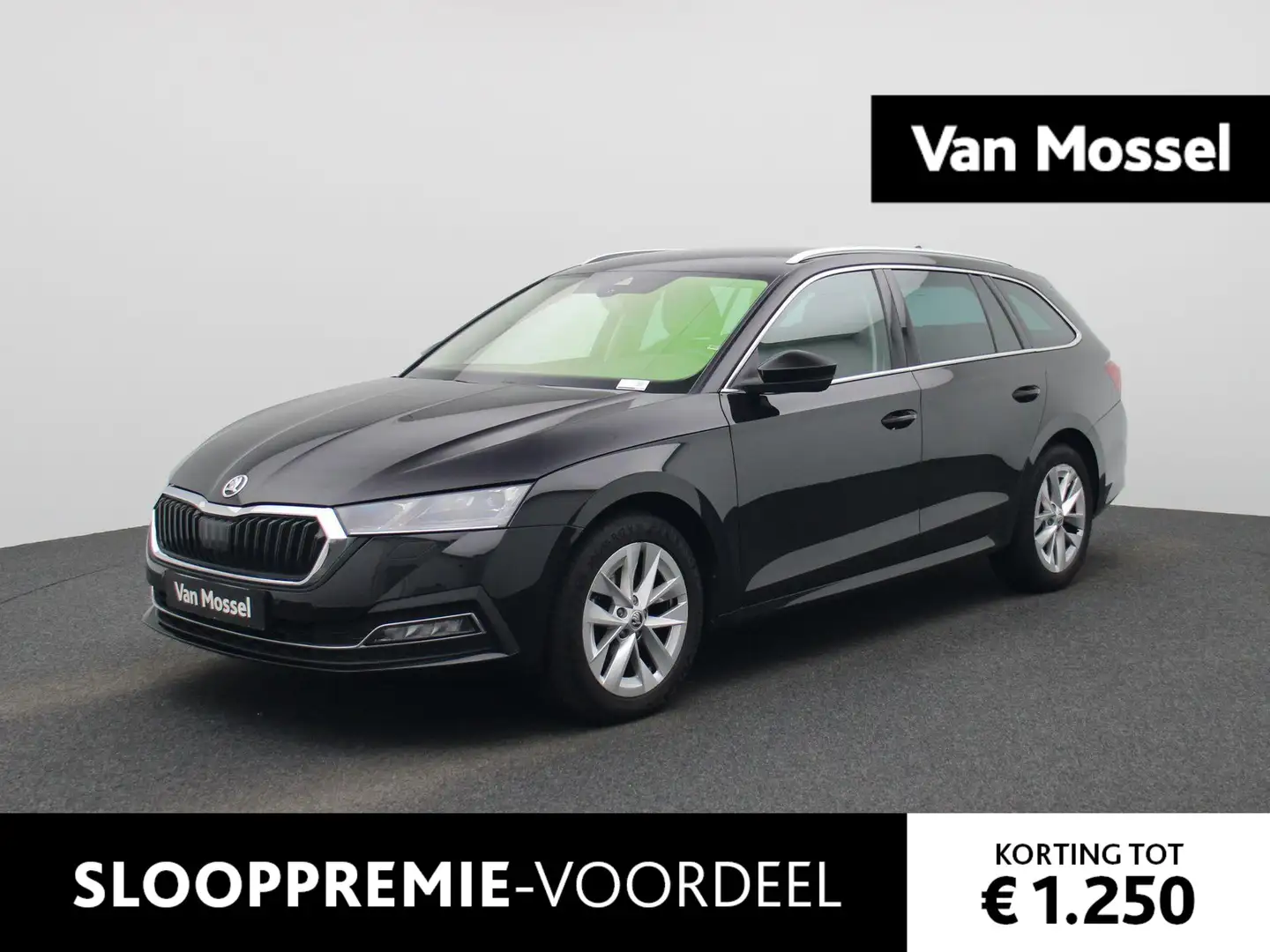 Skoda Octavia Combi 1.5 e-TSI Business Edition Plus | Automaat | Noir - 1