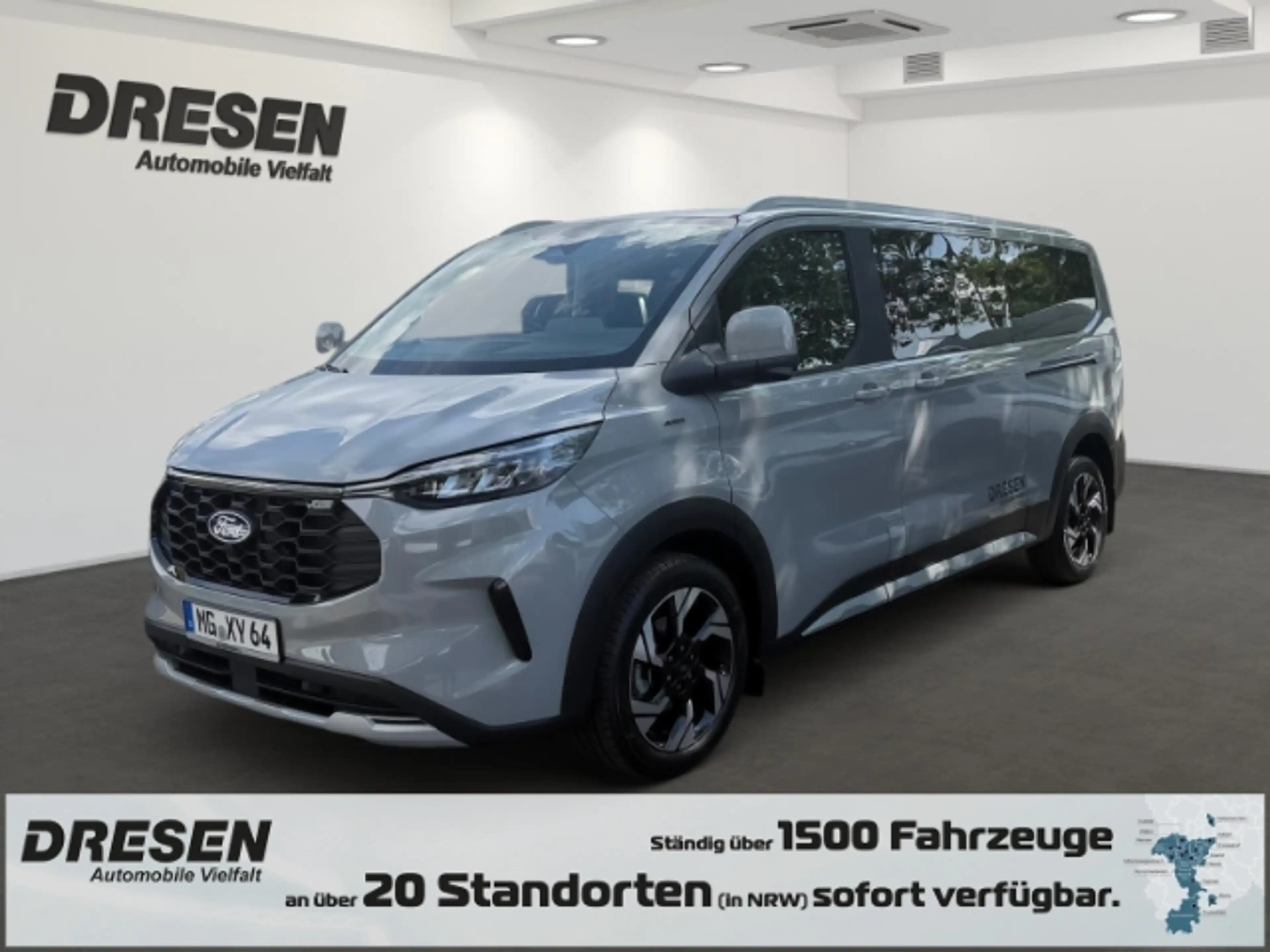 Ford Tourneo Custom Active 320 L2 AWD Bus AHK-klappbar El. Panodach Na