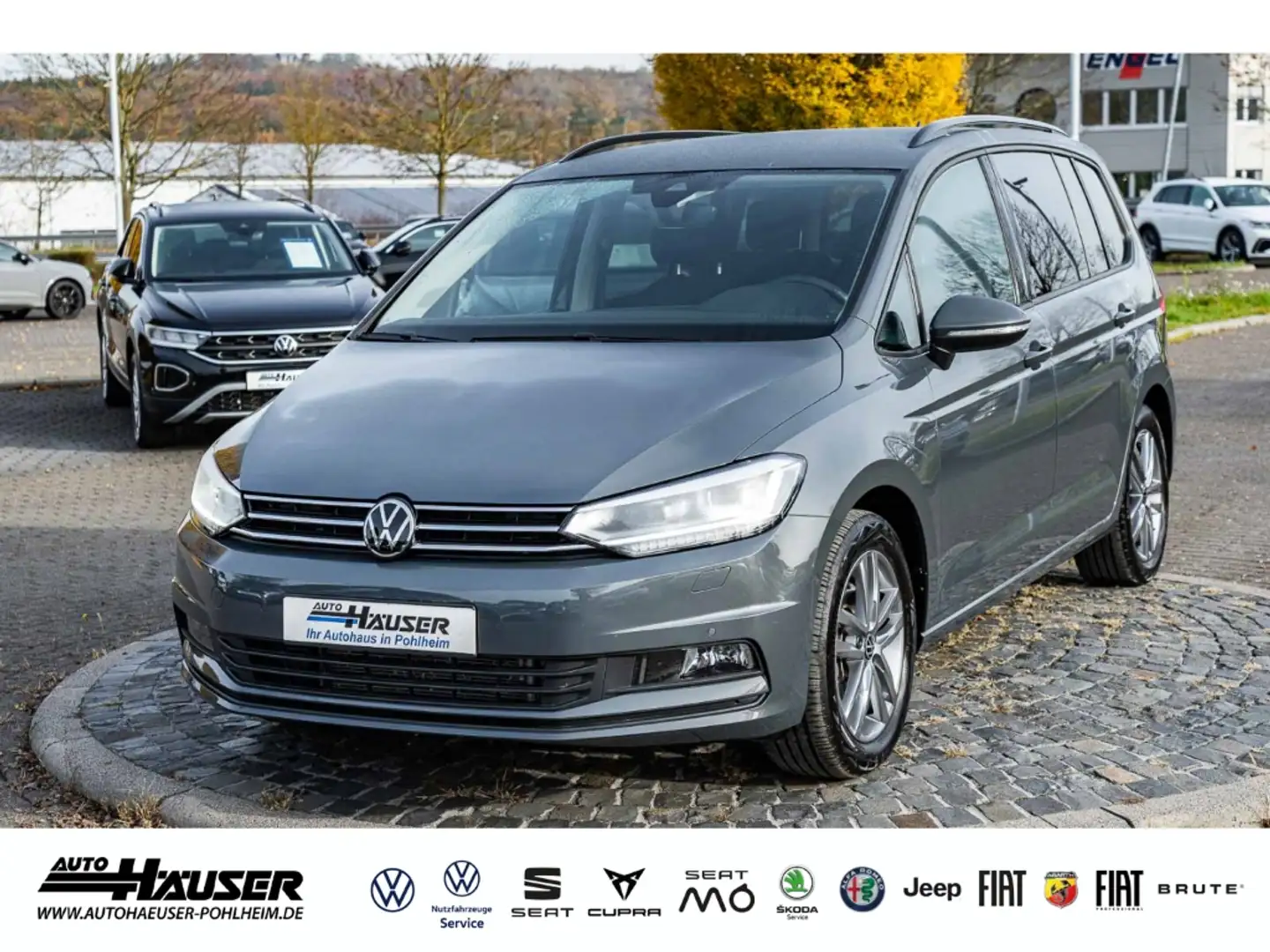 Volkswagen Touran Comfortline 1.5 TSI DSG 7-SITZER EL. HECKKL. NAVI Grau - 1