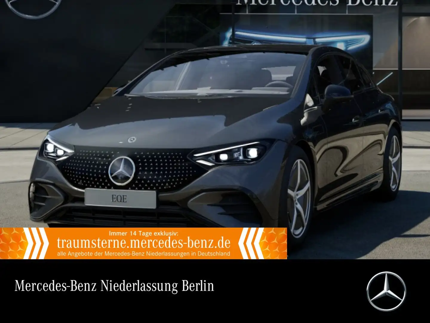 Mercedes-Benz EQE 350 AMG Fahrass WideScreen Airmat Pano Distr. Grau - 1