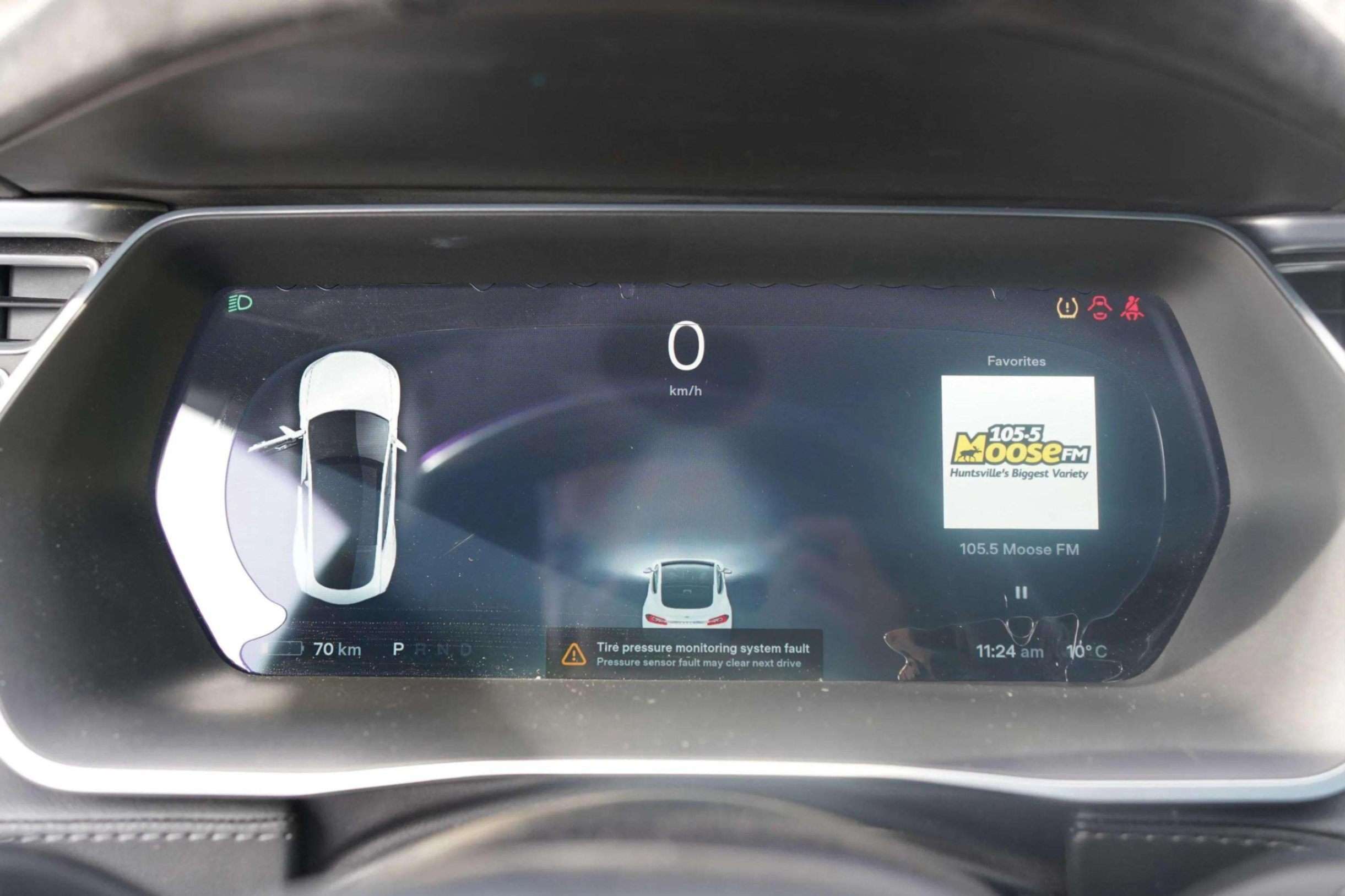 2014 Tesla Model S P85D|17-Inch Display|Panoramic Glass Roof|Rearview thumb 17