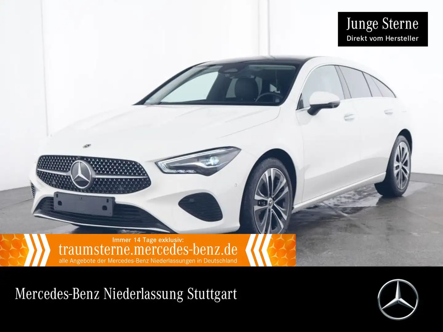 Mercedes-Benz CLA 180 d PROGRESSIVE+PANO+360°+LED+TOTW+KEYLESS Weiß - 1