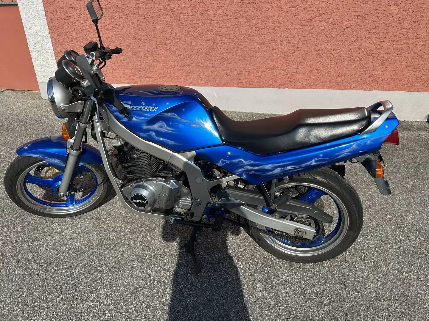 Suzuki GS 500 E Kék - 1